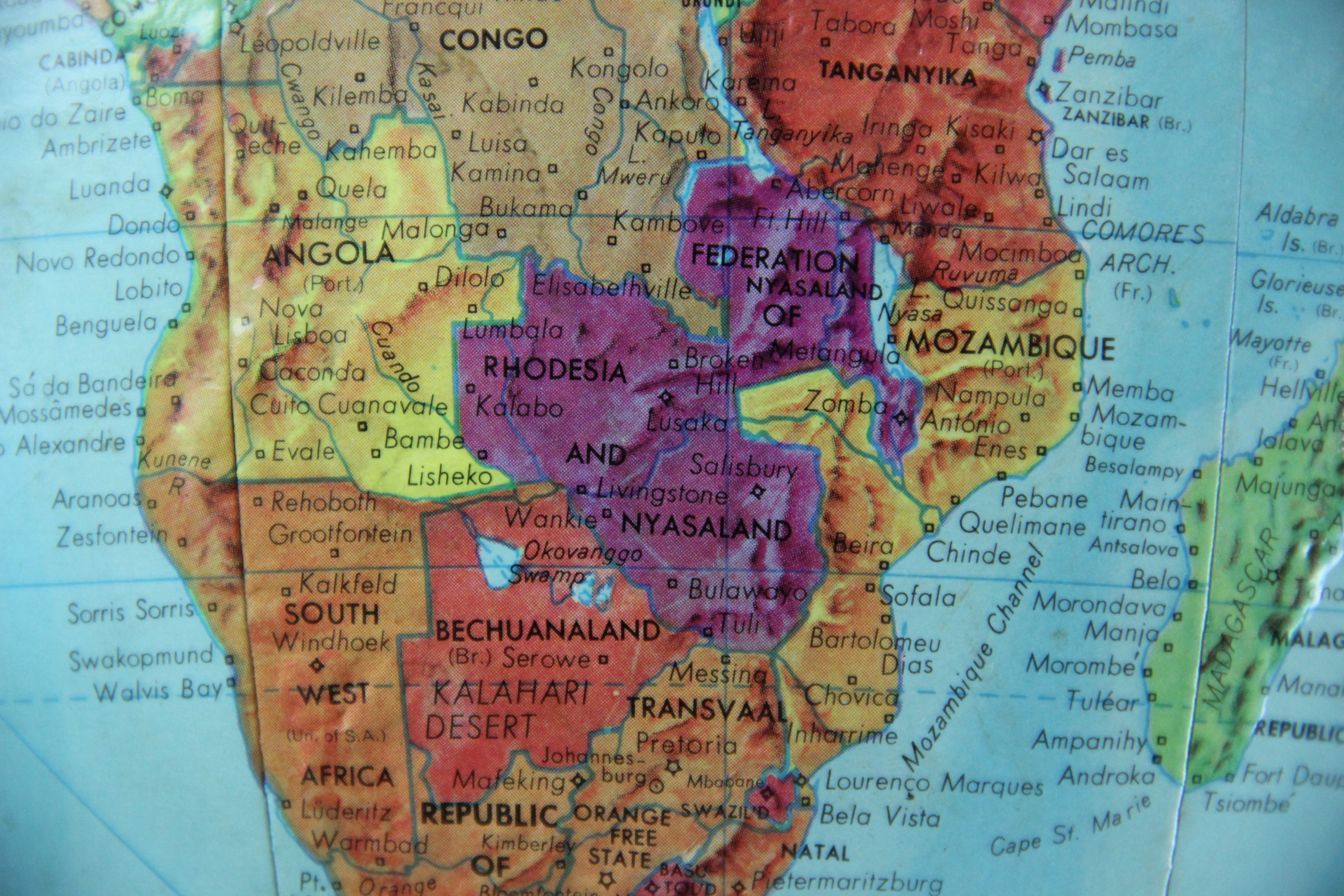 Vintage Replogle 'Stereo Relief' Globe