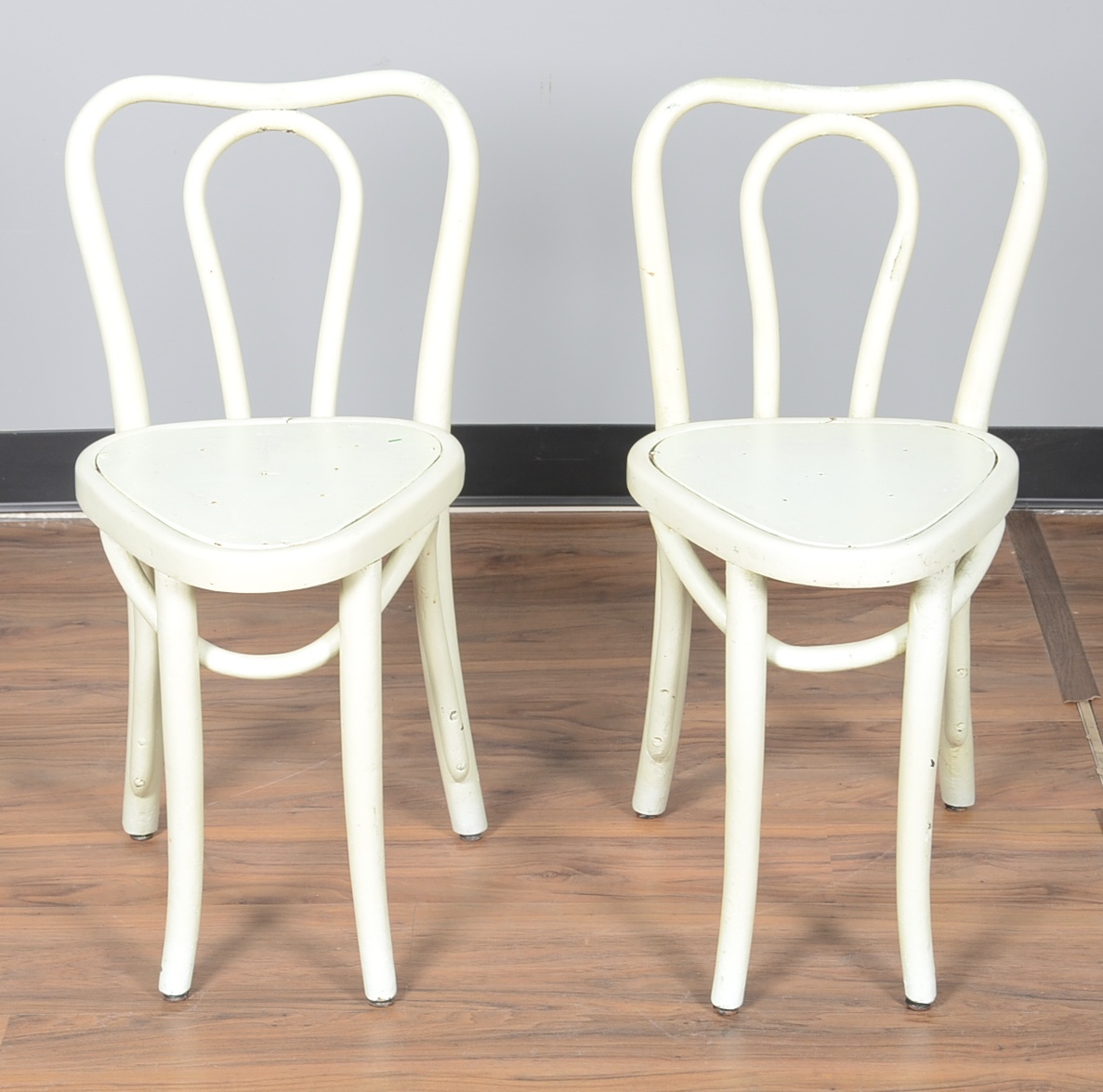 Painted Bentwood Style Cafe Chairs