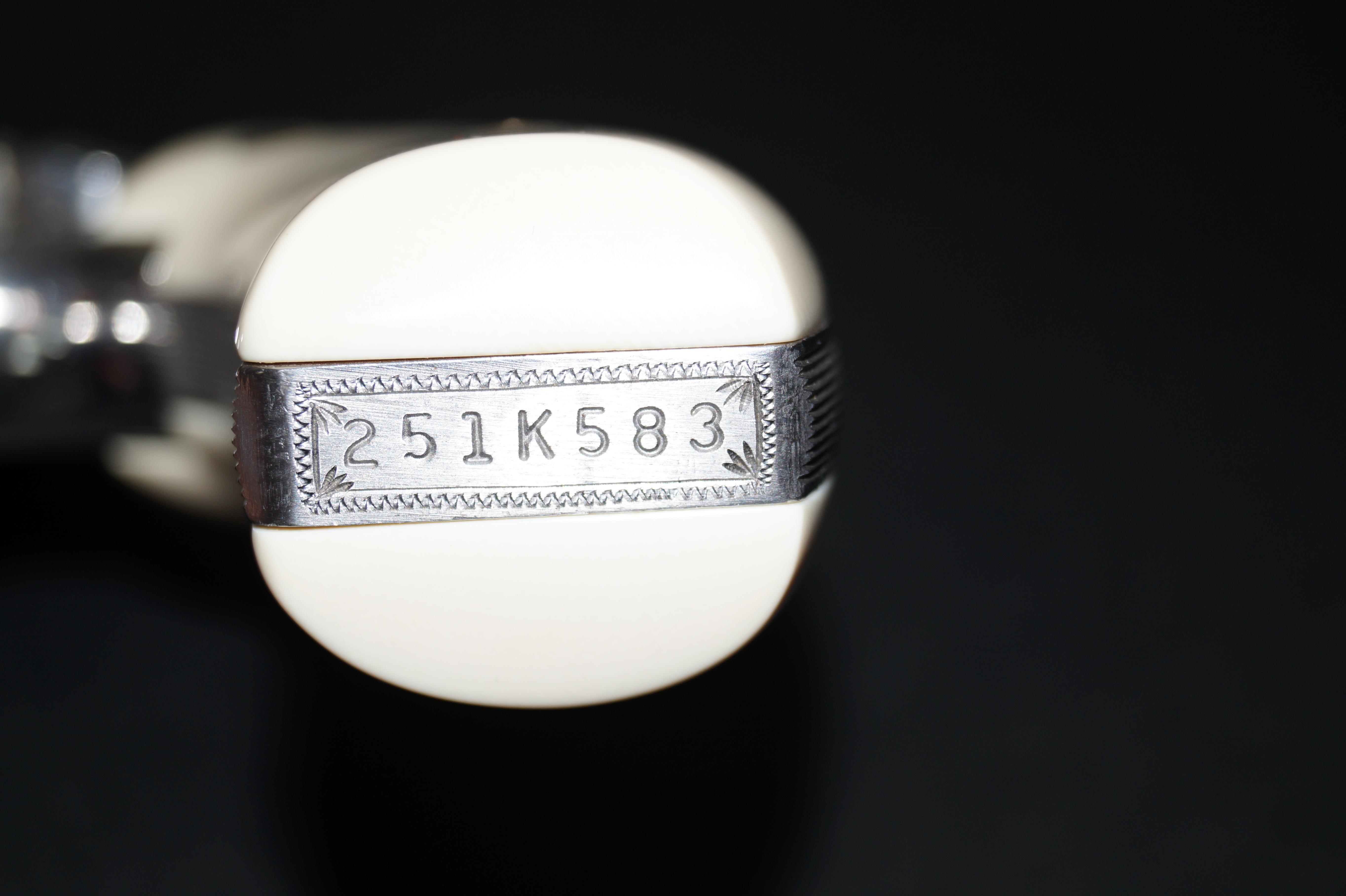 Engraved Smith & Wesson .357 Combat Magnum Model 66