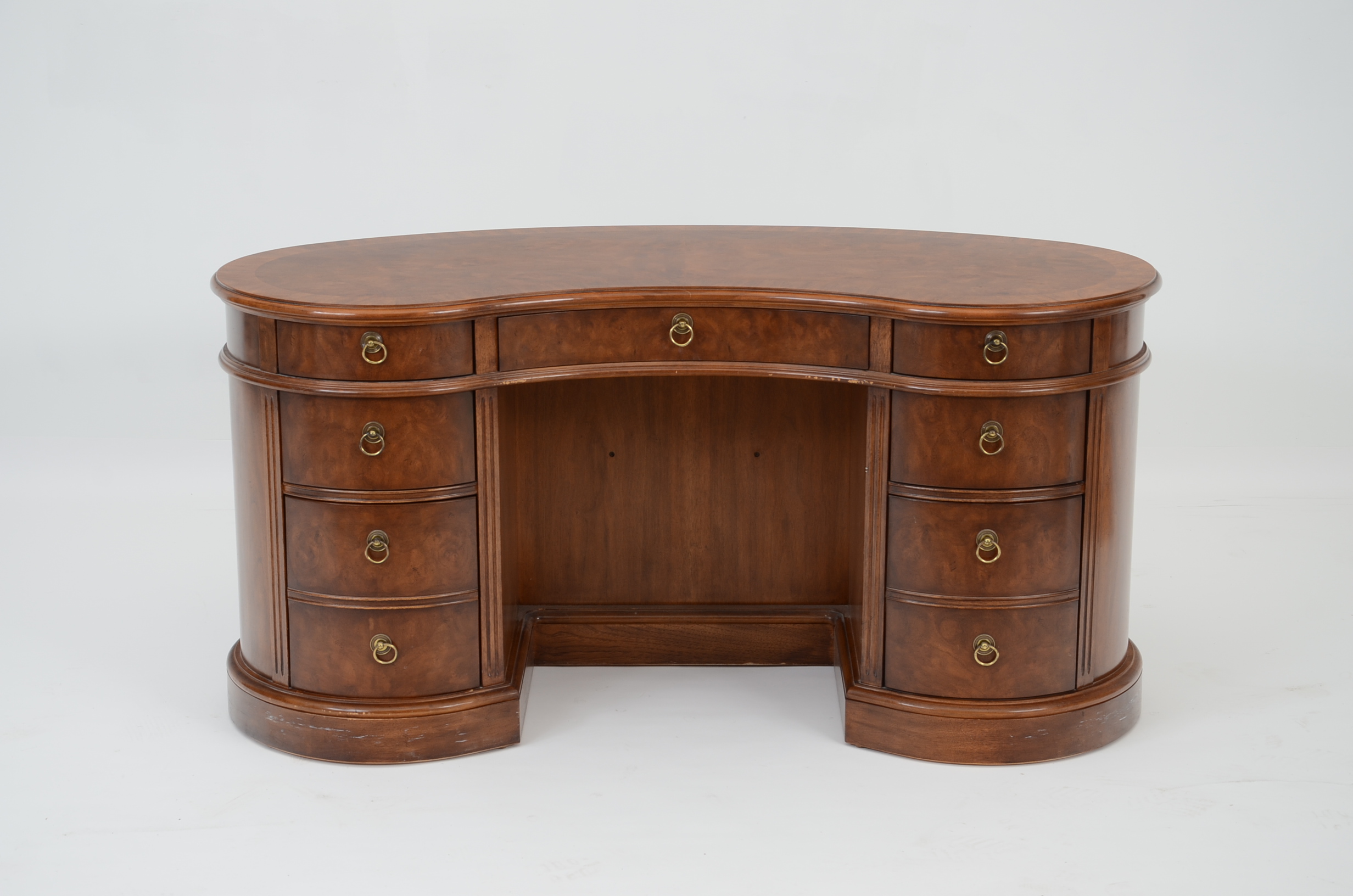 Drexel Kidney Knee Hole Desk