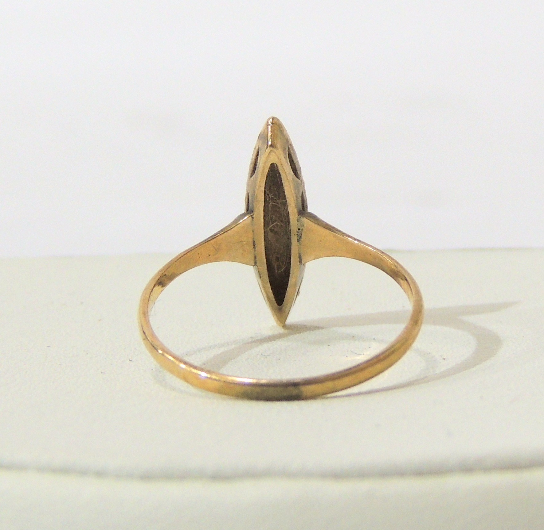 Damascene Style Niello Persian Cameo Bracelet and Gold Ring