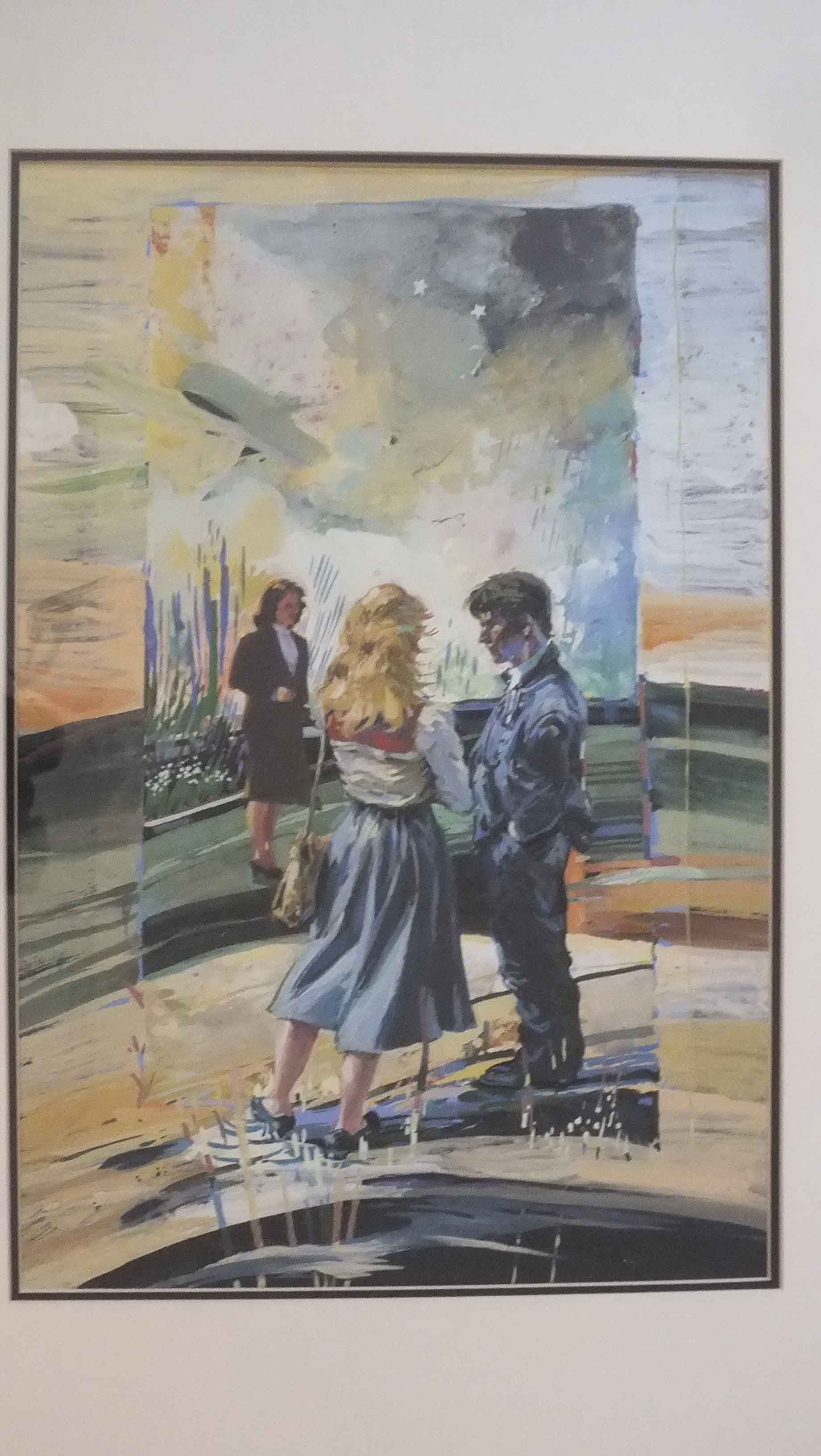 "Hostile Takeover" Painting by Richard Reed