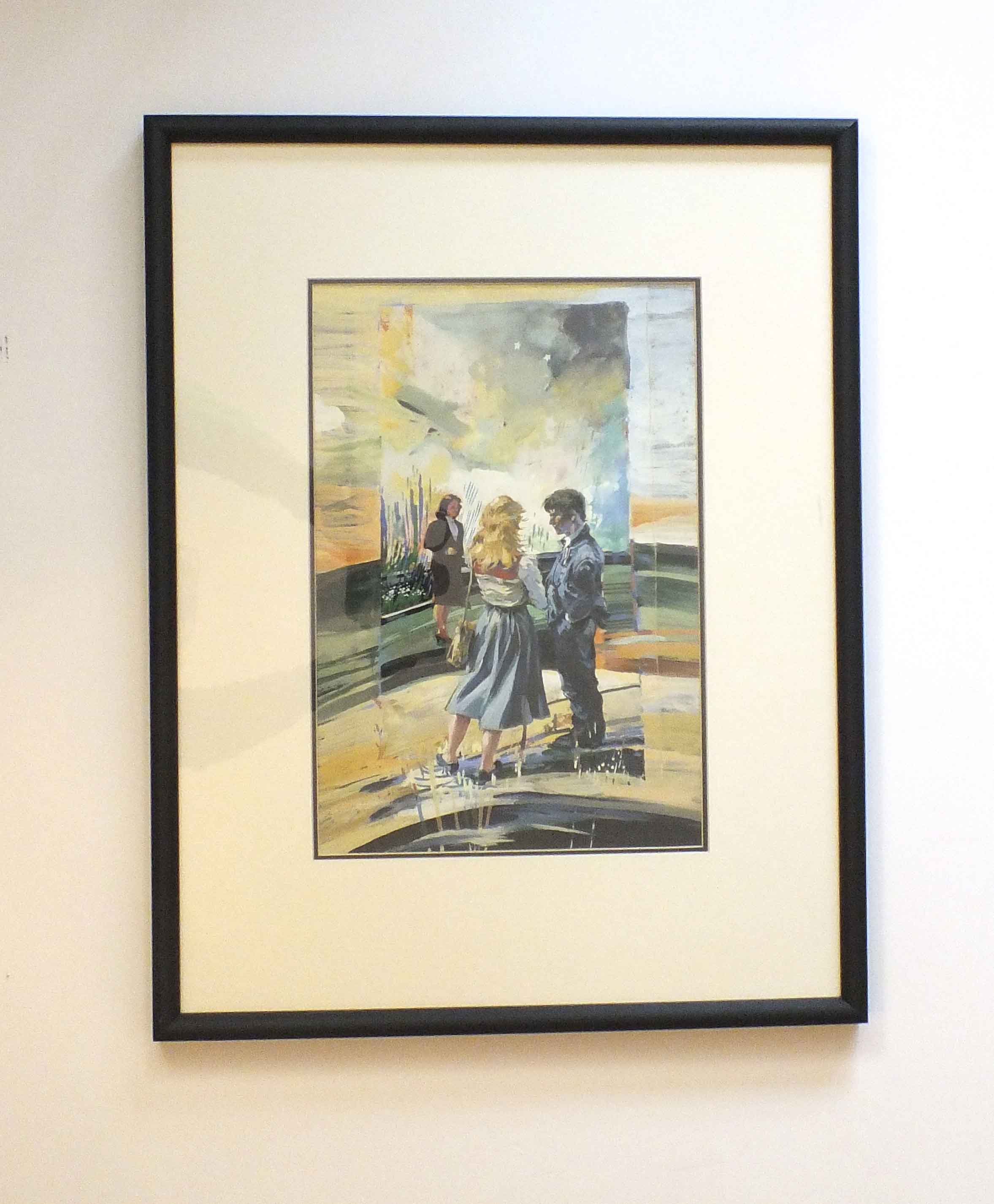 "Hostile Takeover" Painting by Richard Reed