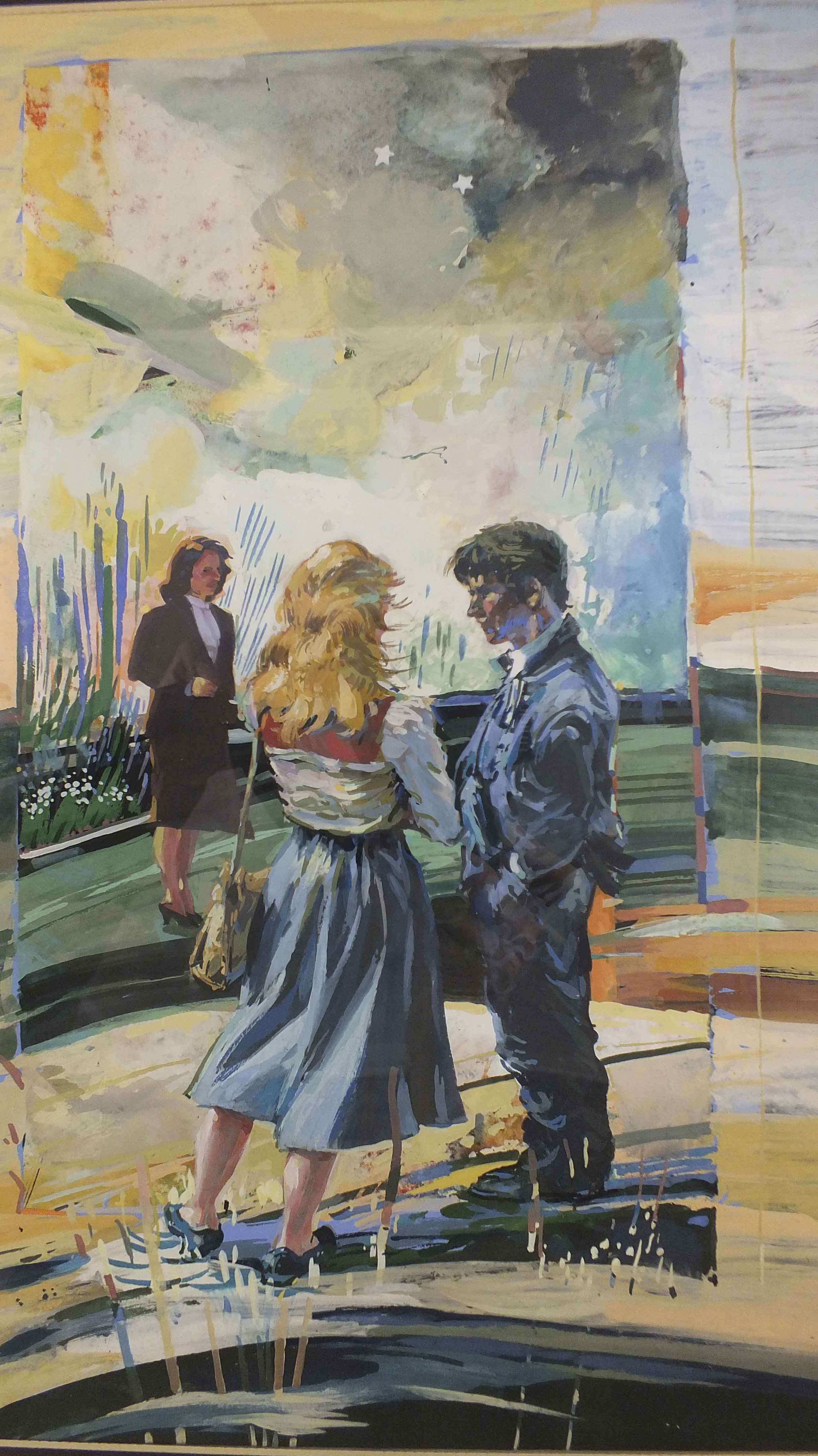 "Hostile Takeover" Painting by Richard Reed