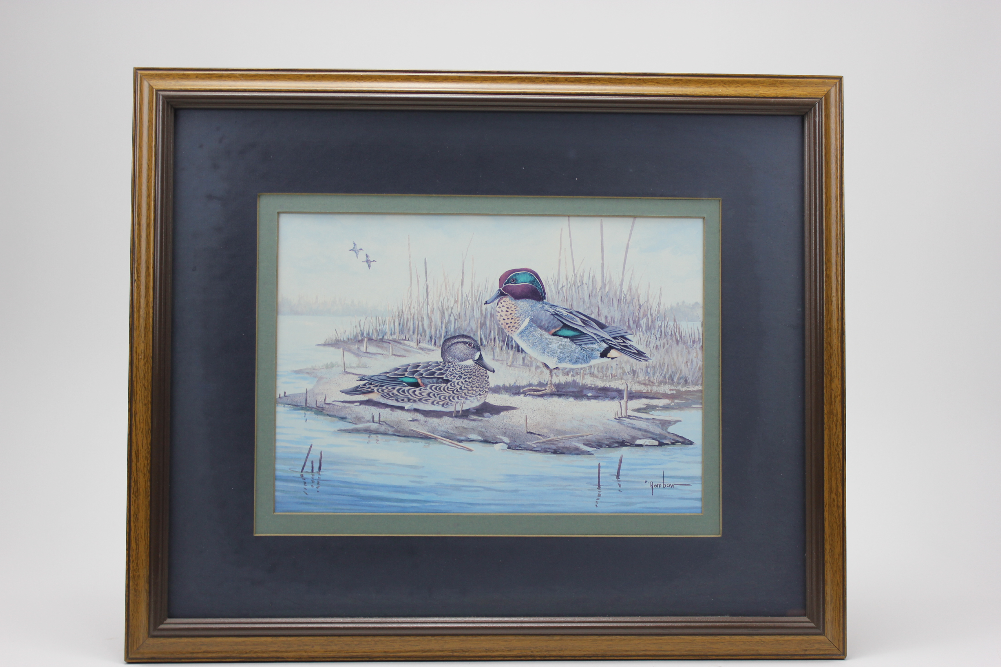 Framed Lithograph by Artist Erwin Rambow
