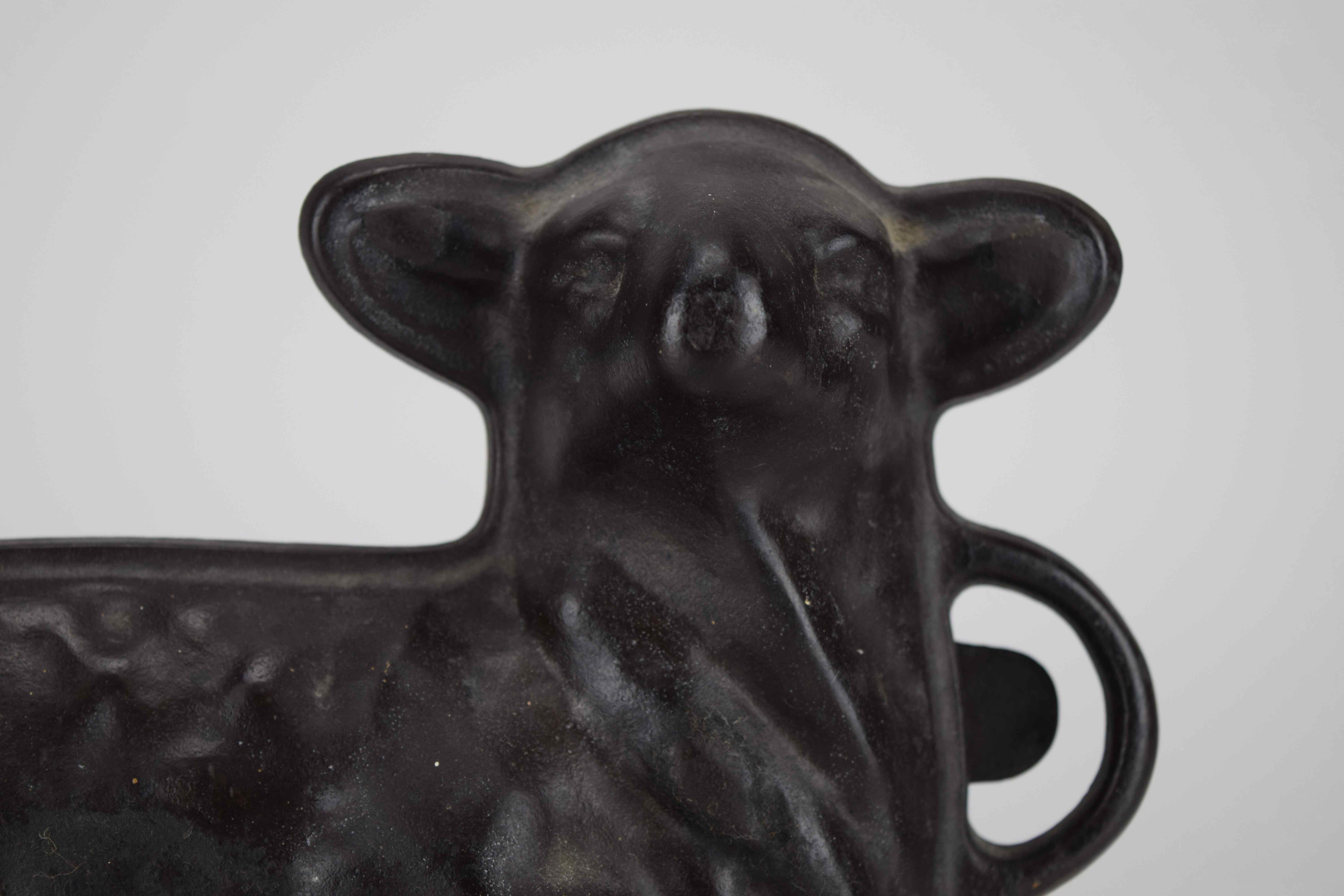 Cast Iron Lamb Cake Mold