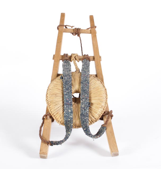 Vintage Woodframe Chinese Backpack