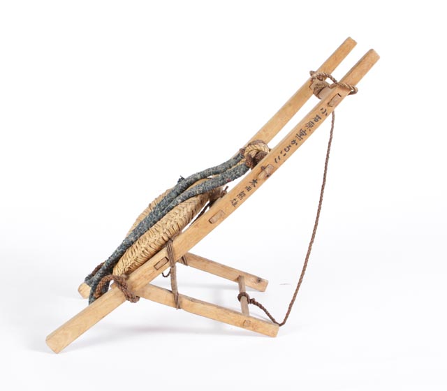 Vintage Woodframe Chinese Backpack