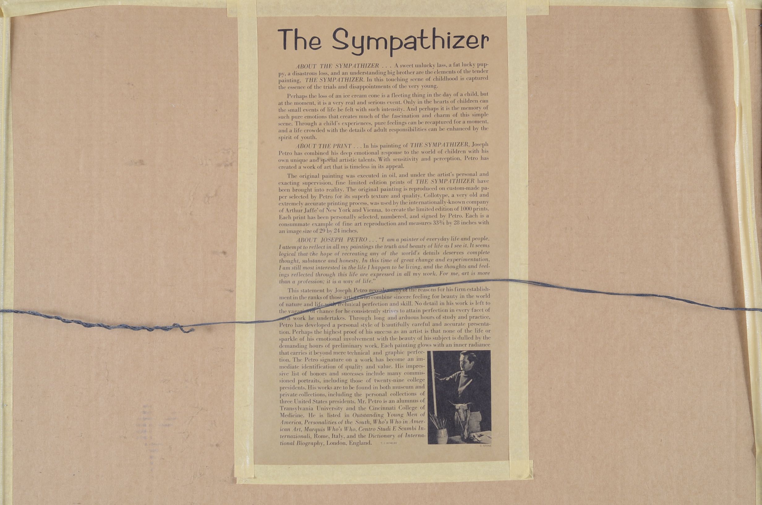 Signed Print "The Sympathizer" by Petro