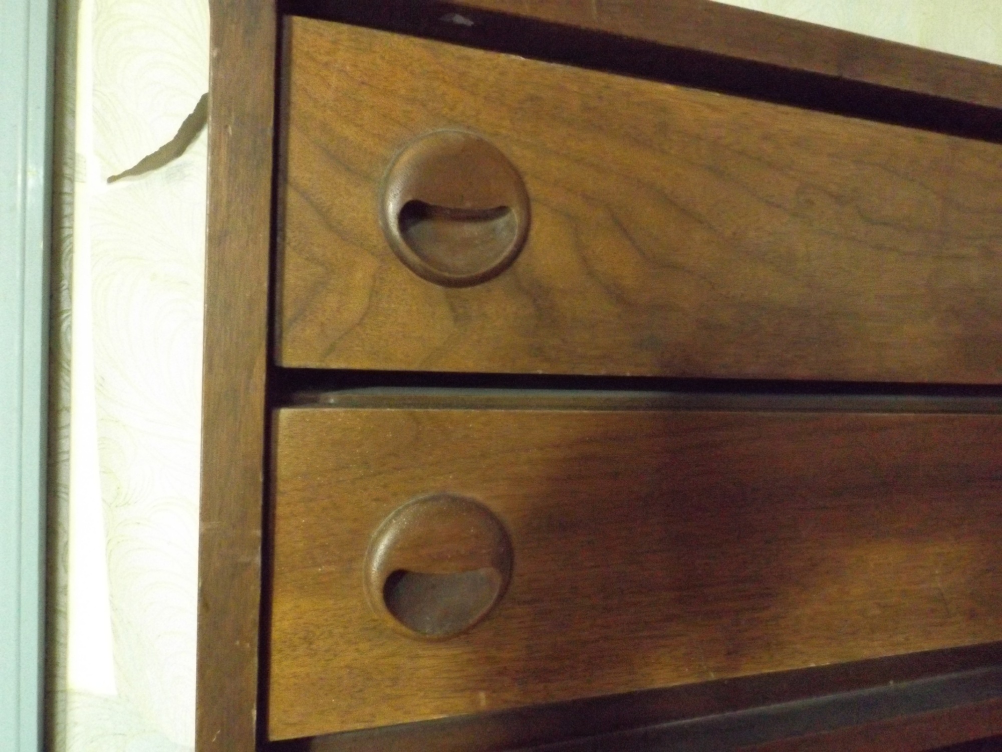 Danish Modern Teak Five Drawer Chest