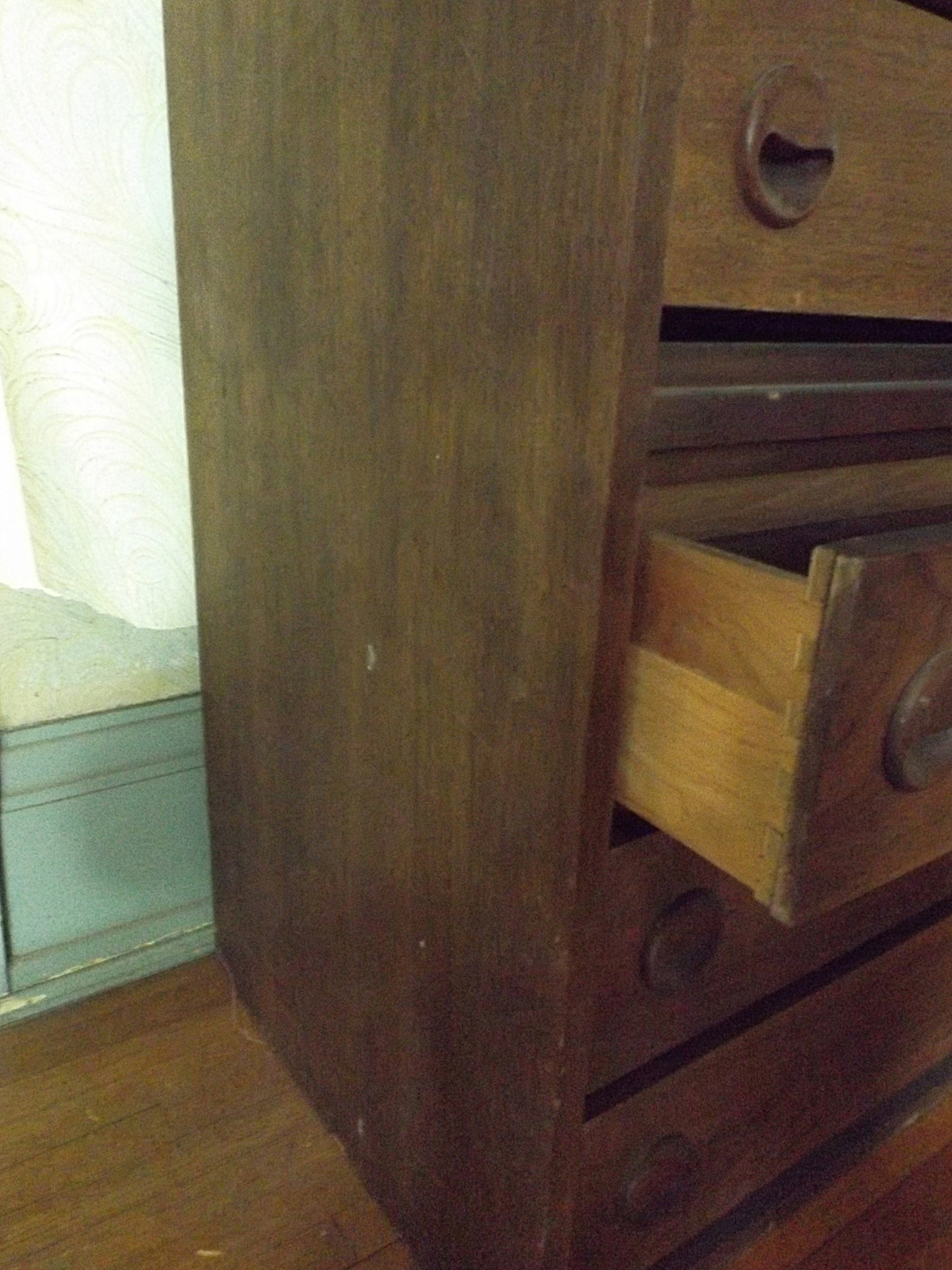 Danish Modern Teak Five Drawer Chest