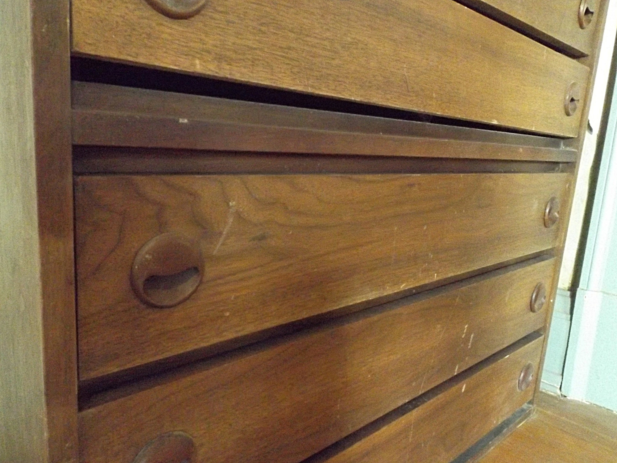 Danish Modern Teak Five Drawer Chest