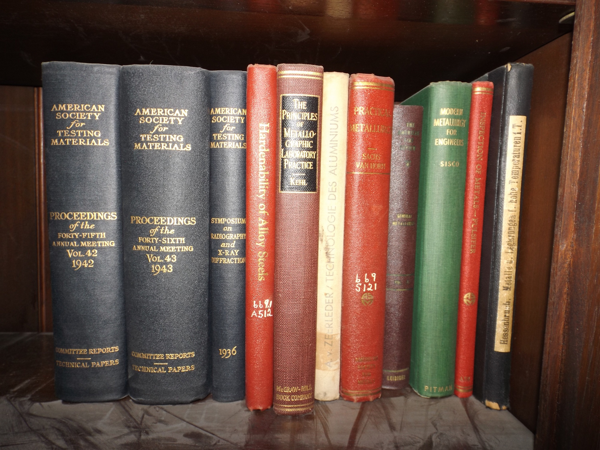 Five Shelves of Science and Chemistry Books