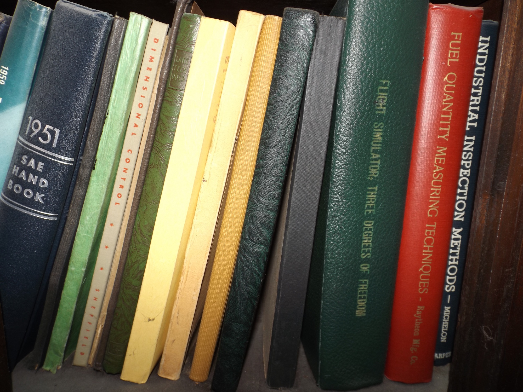 Five Shelves of Science and Chemistry Books
