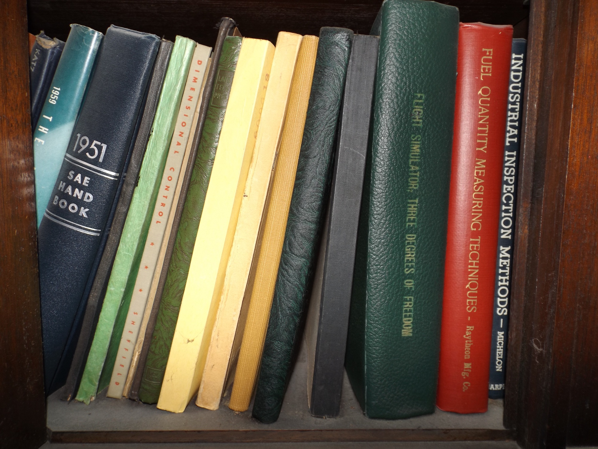 Five Shelves of Science and Chemistry Books