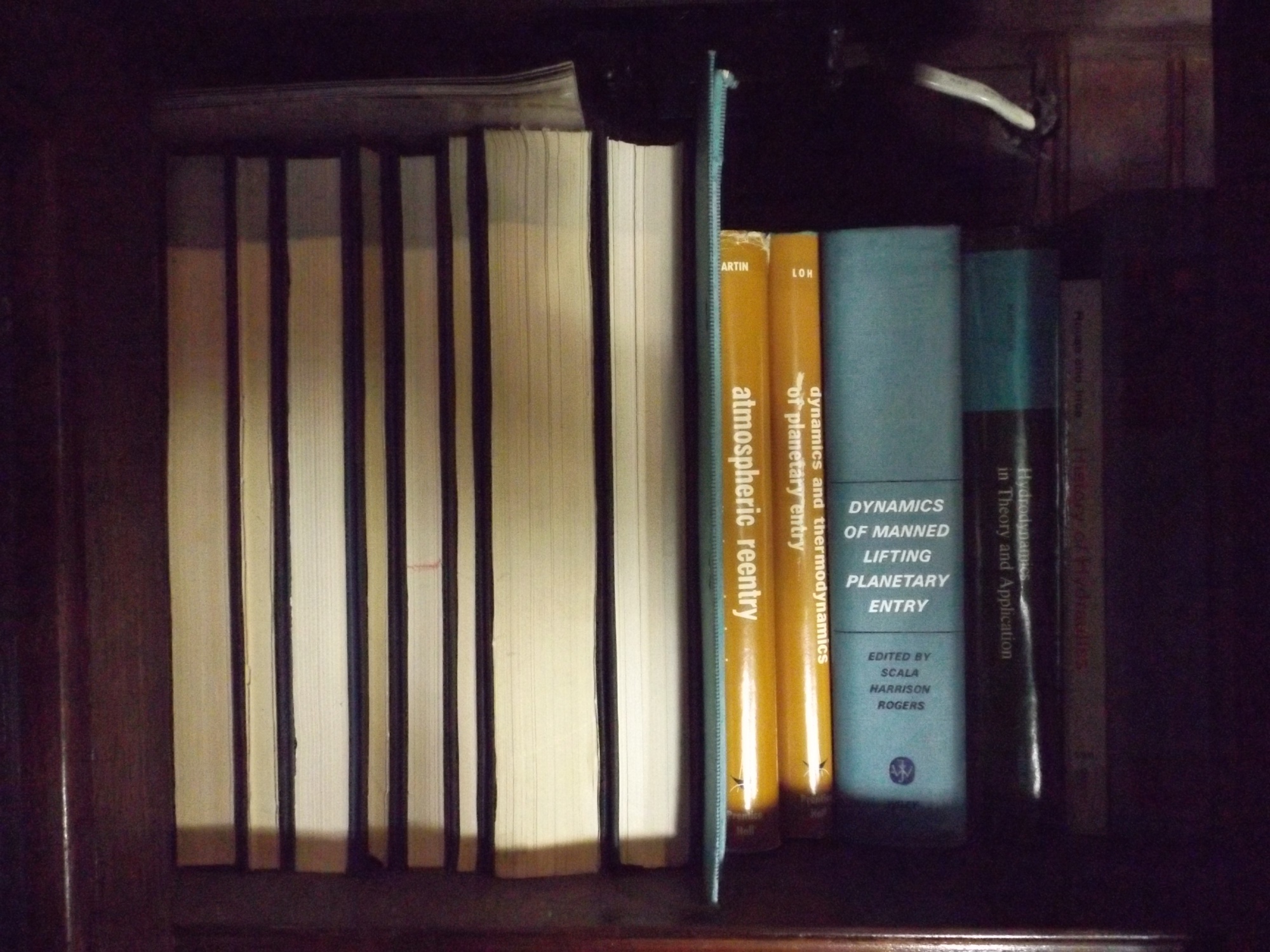 Five Shelves of Science and Chemistry Books