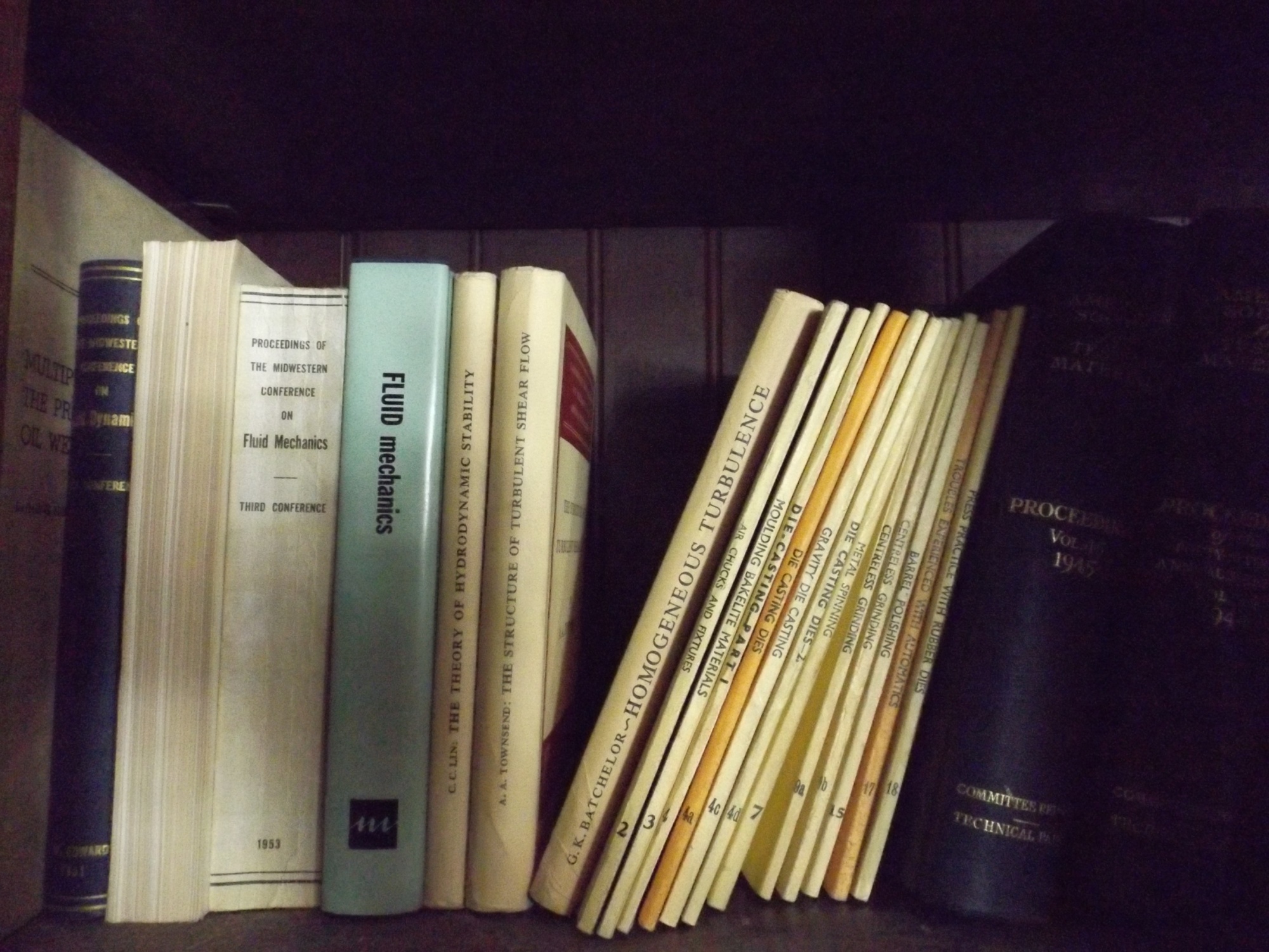 Five Shelves of Science and Chemistry Books