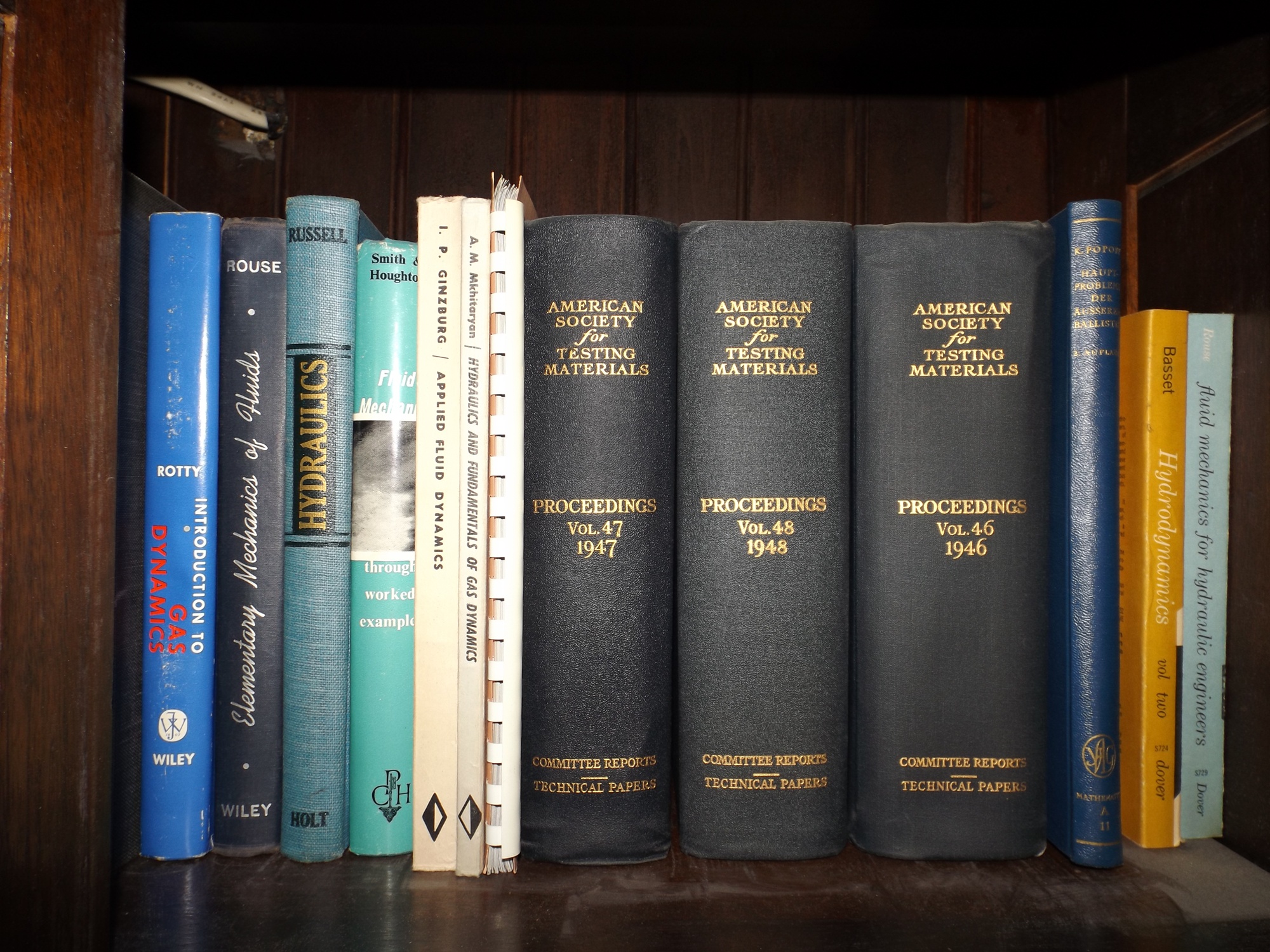 Five Shelves of Science and Chemistry Books