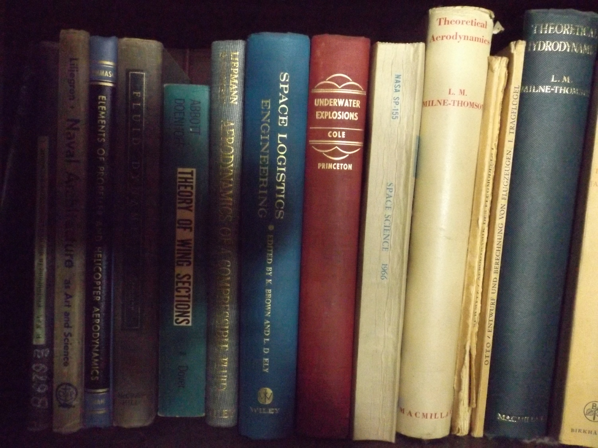 Five Shelves of Science and Chemistry Books