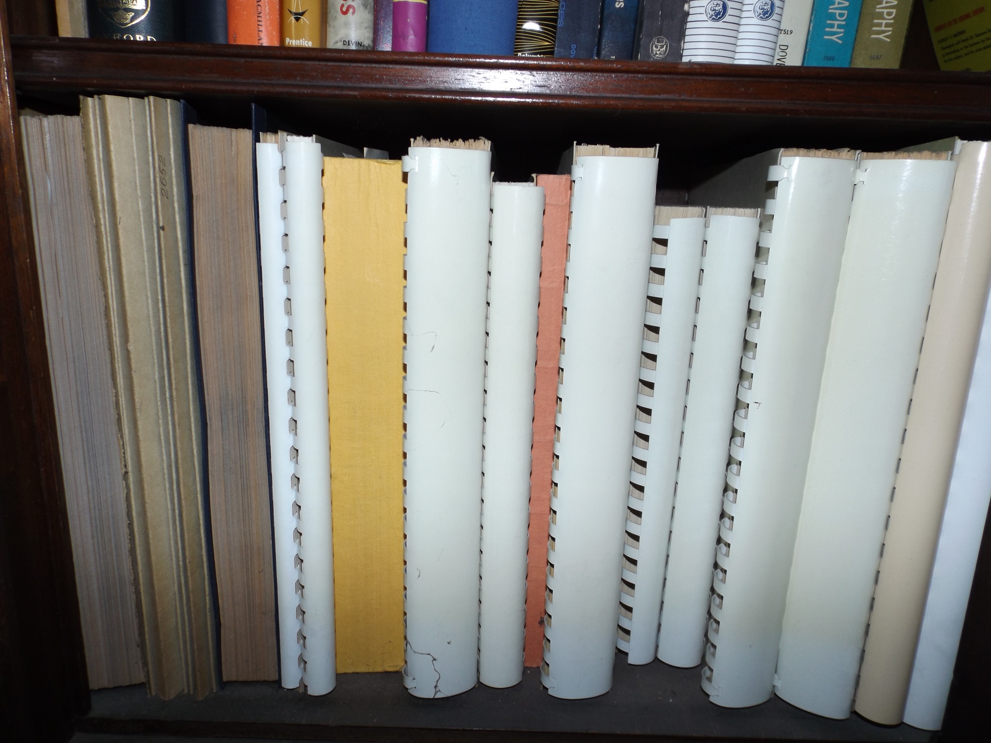 Five Shelves of Science and Chemistry Books