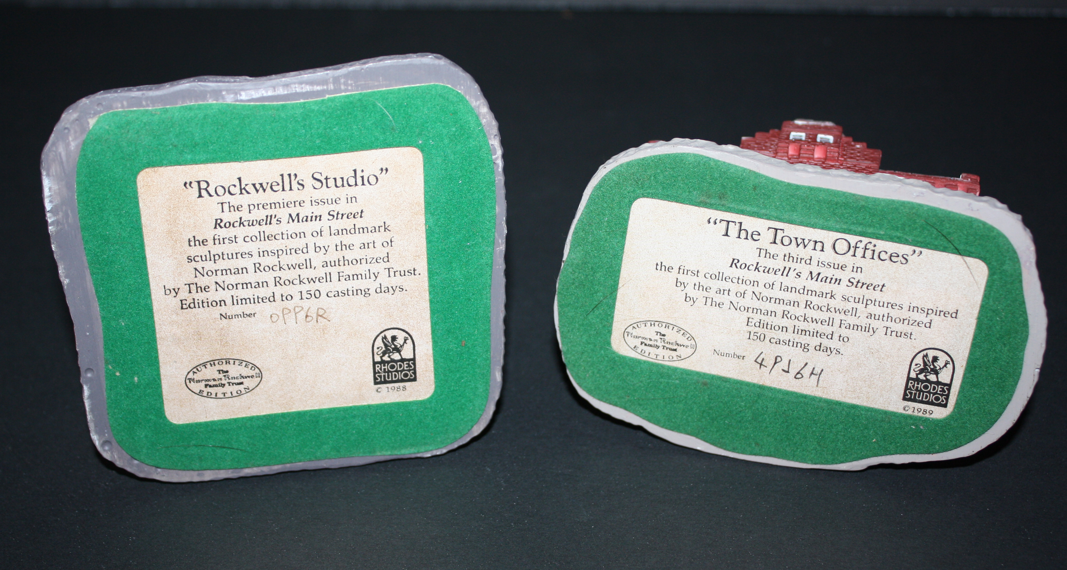 Limited Edition Norman Rockwell Gallery Figurines