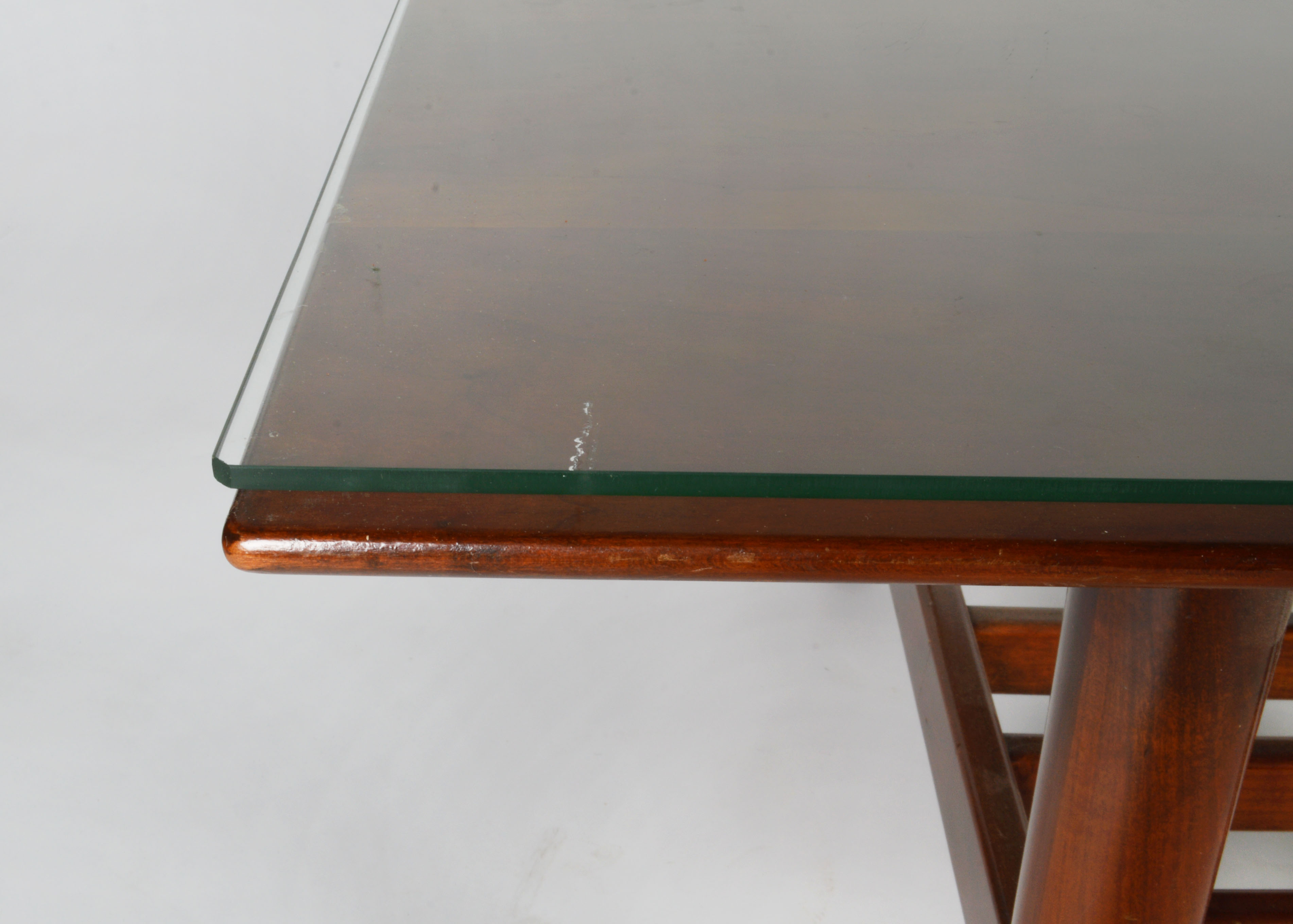 Mid-Century Modern Cherry Coffee Table