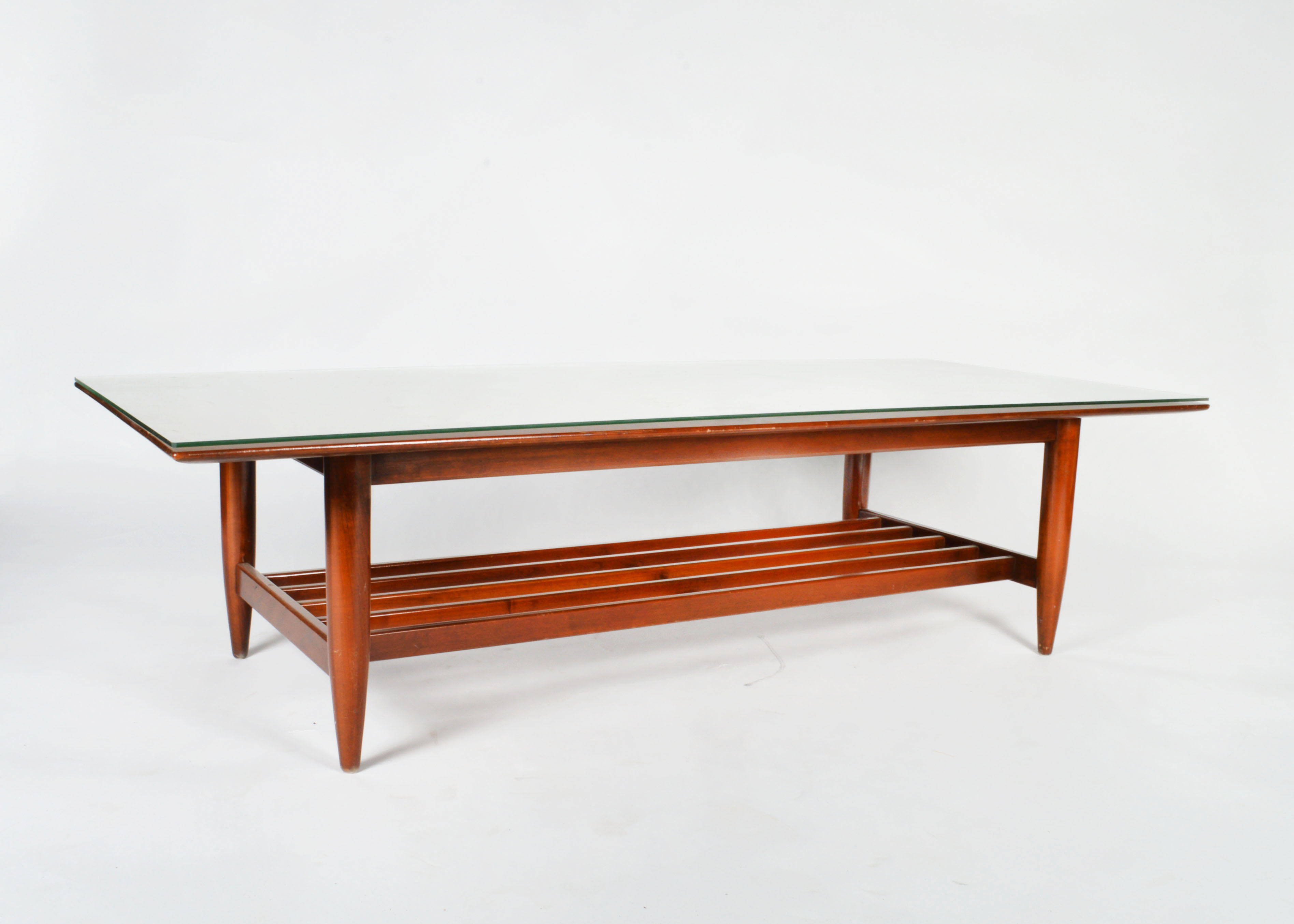 Mid-Century Modern Cherry Coffee Table