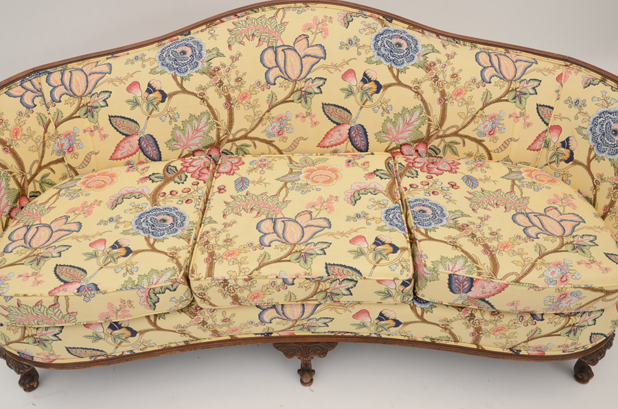 1930s Sofa in Yellow Floral