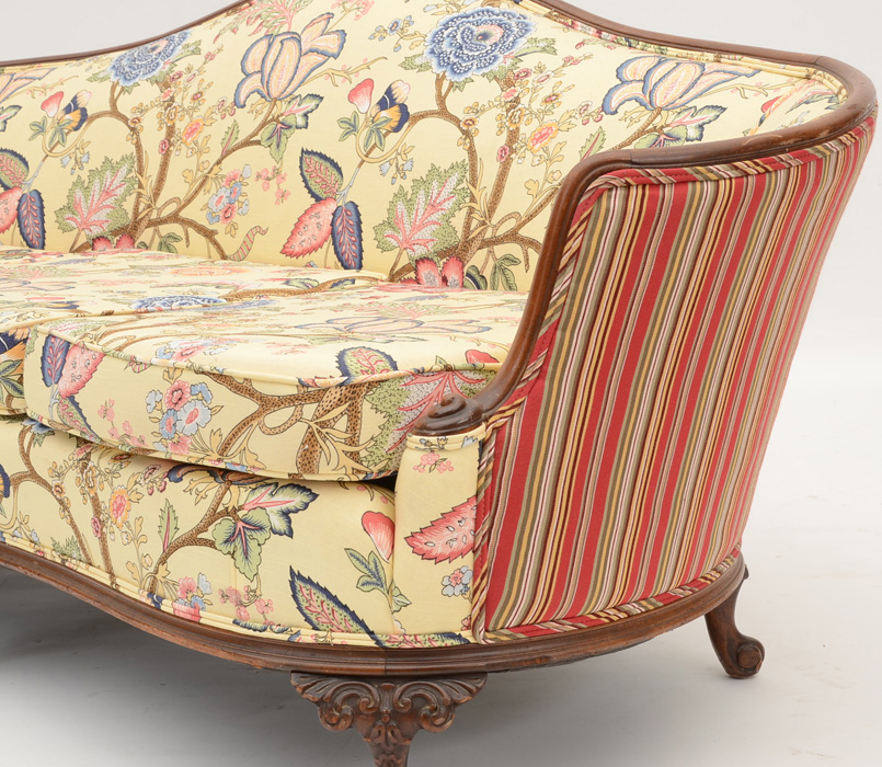 1930s Sofa in Yellow Floral