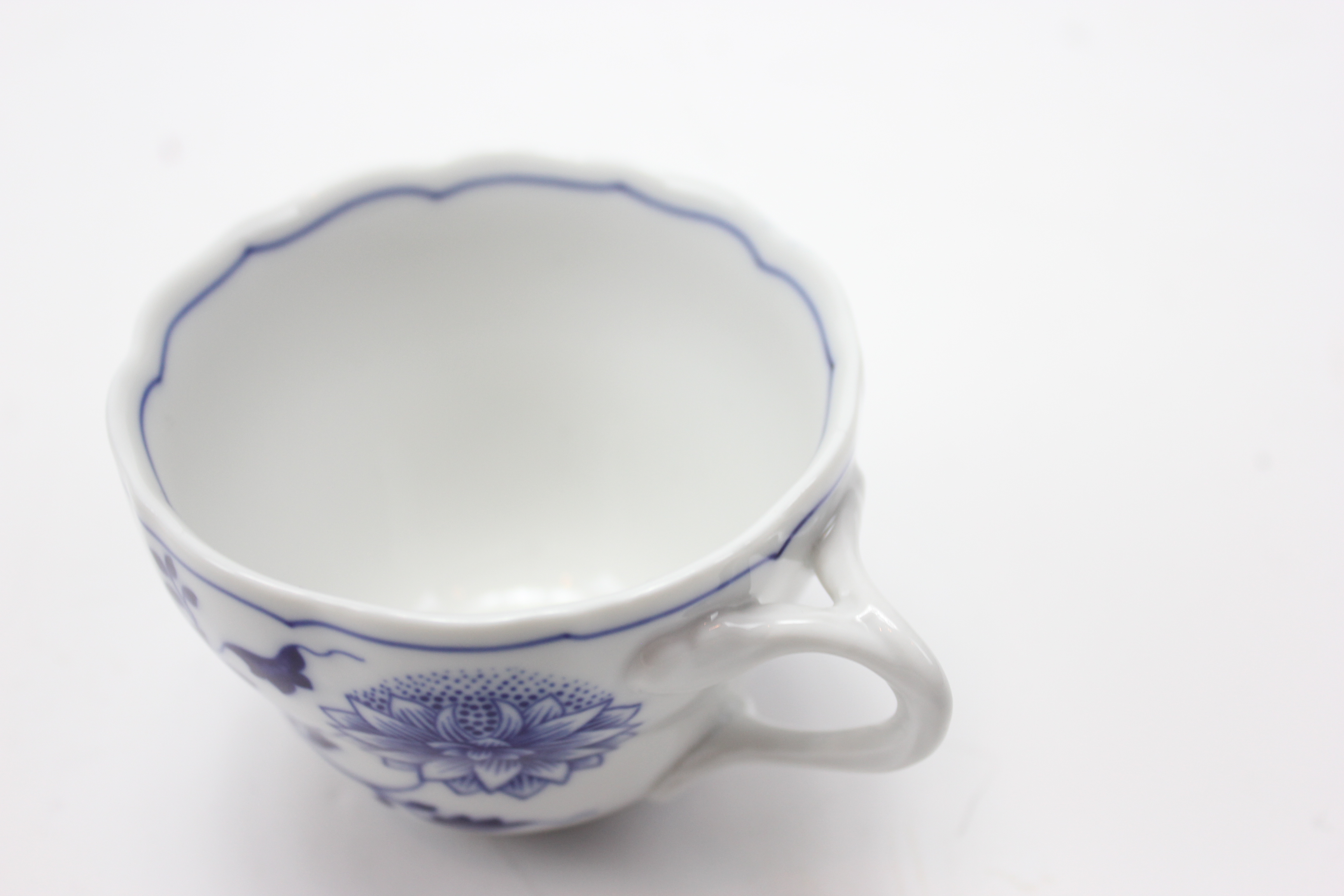 Lorenz Hutschenreuther China Set in Blue Onion
