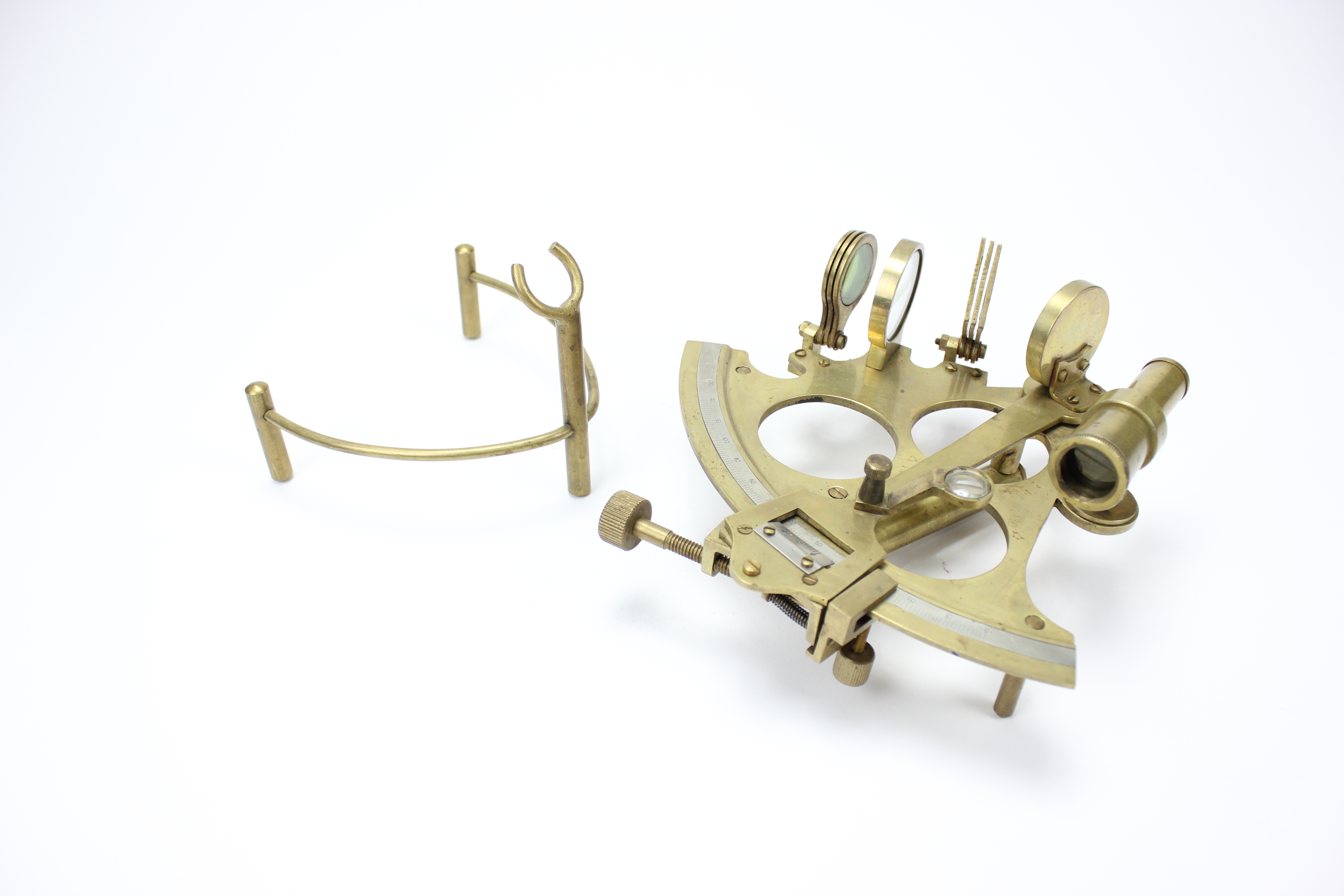 Vintage Brass Sextant