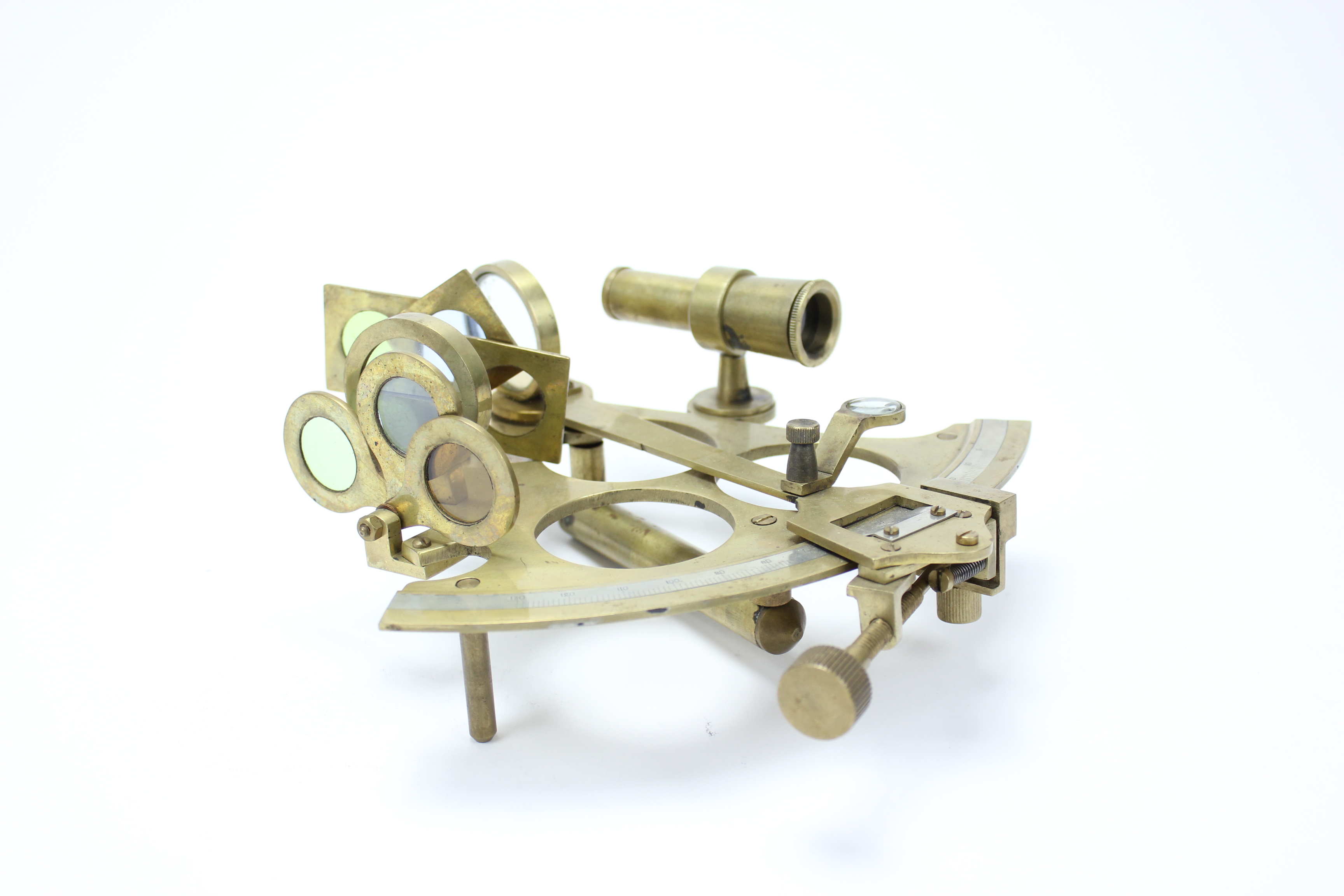 Vintage Brass Sextant