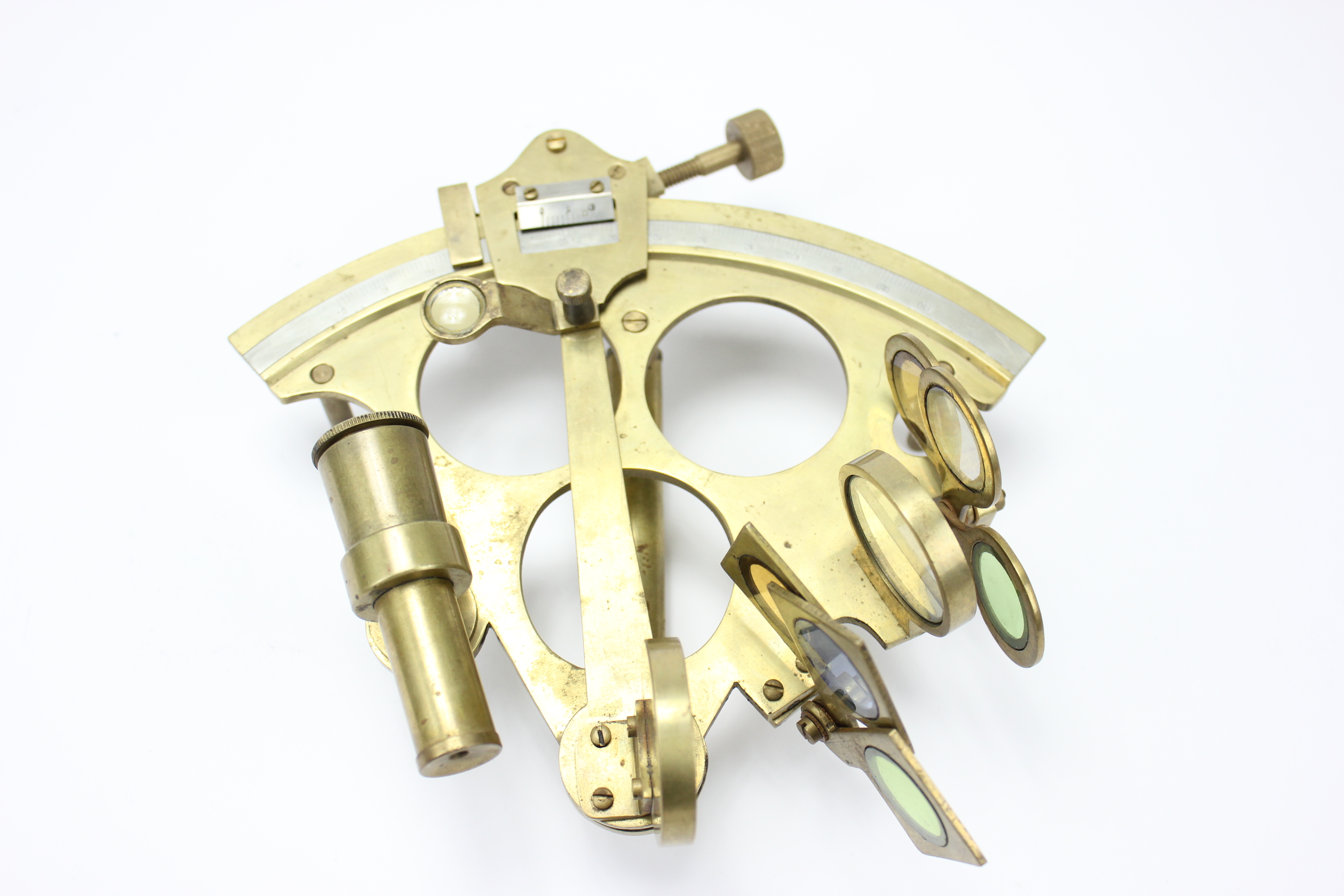 Vintage Brass Sextant