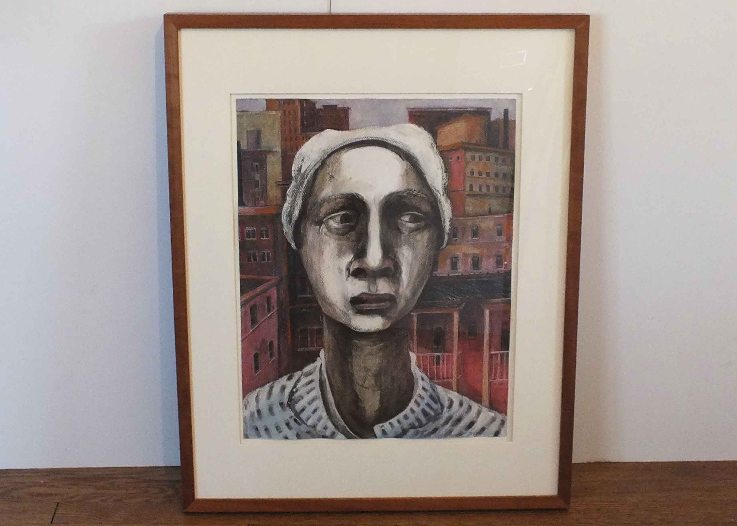 Original Pastel Painting Signed by Artist Eve Whitaker