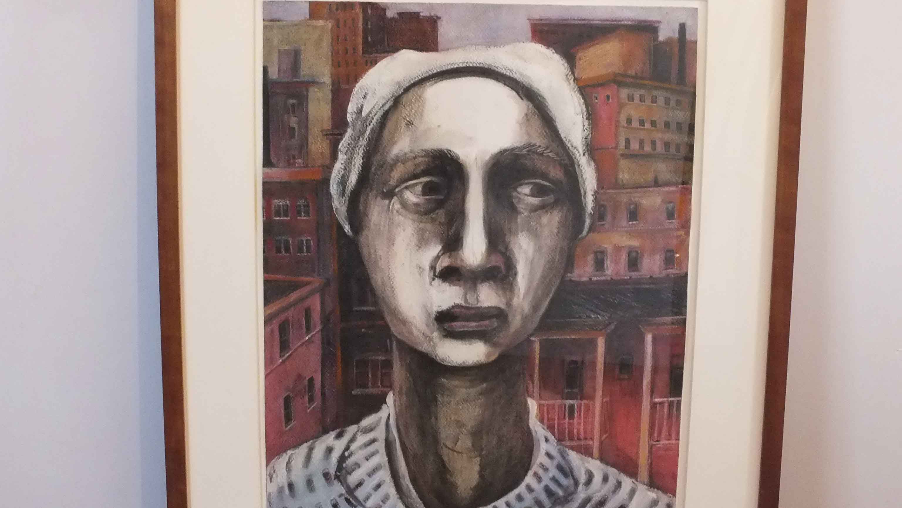 Original Pastel Painting Signed by Artist Eve Whitaker