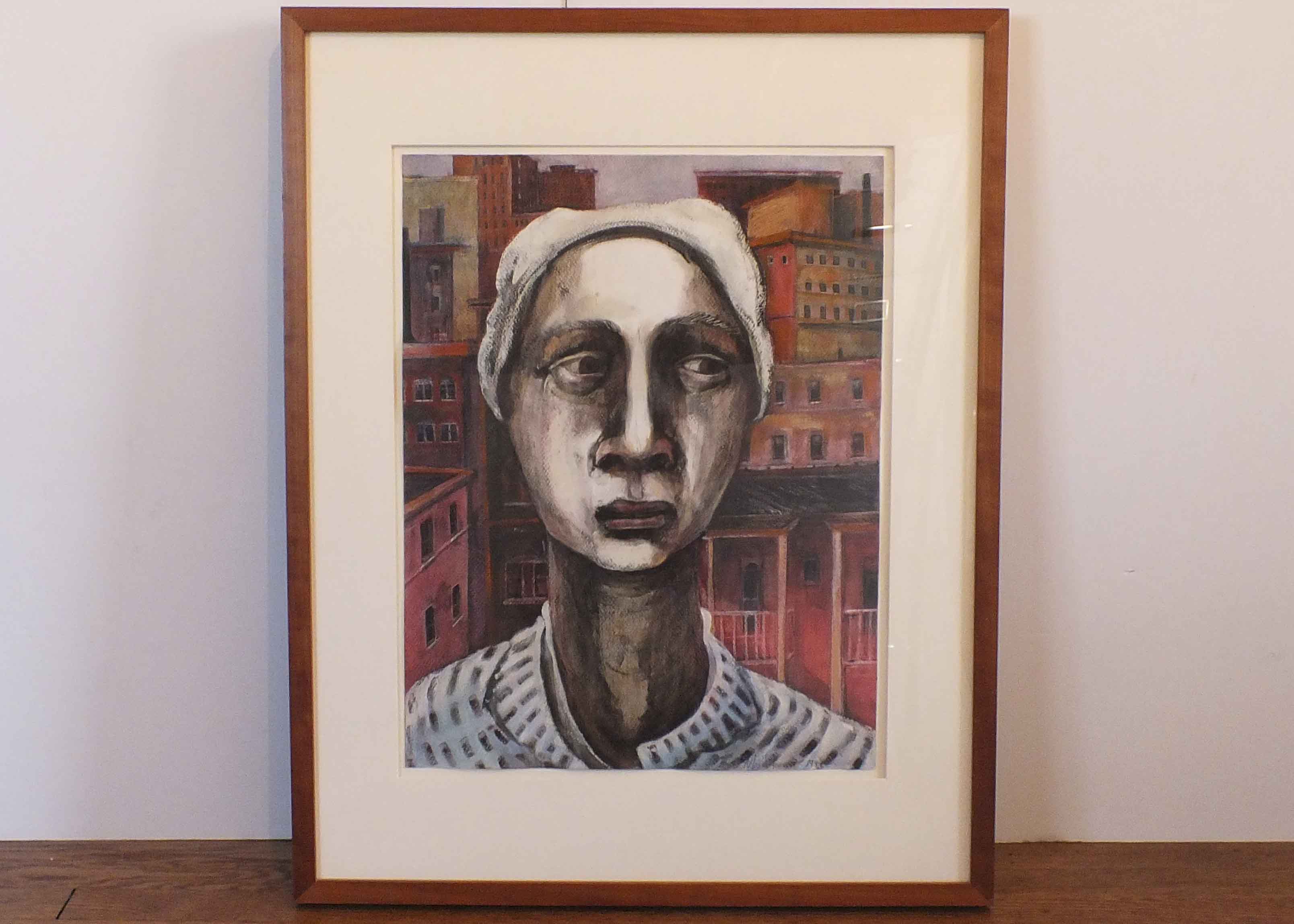 Original Pastel Painting Signed by Artist Eve Whitaker