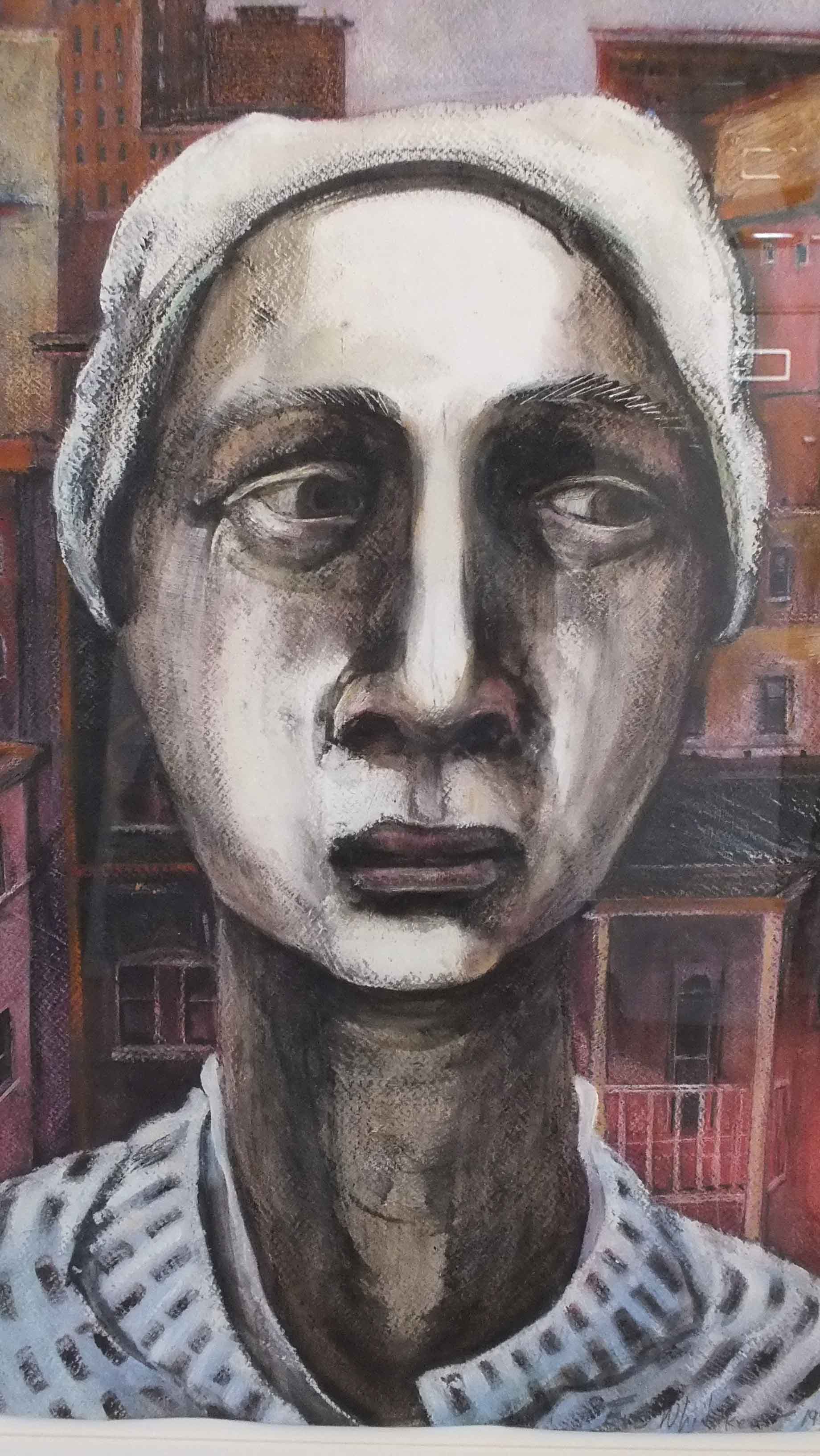 Original Pastel Painting Signed by Artist Eve Whitaker