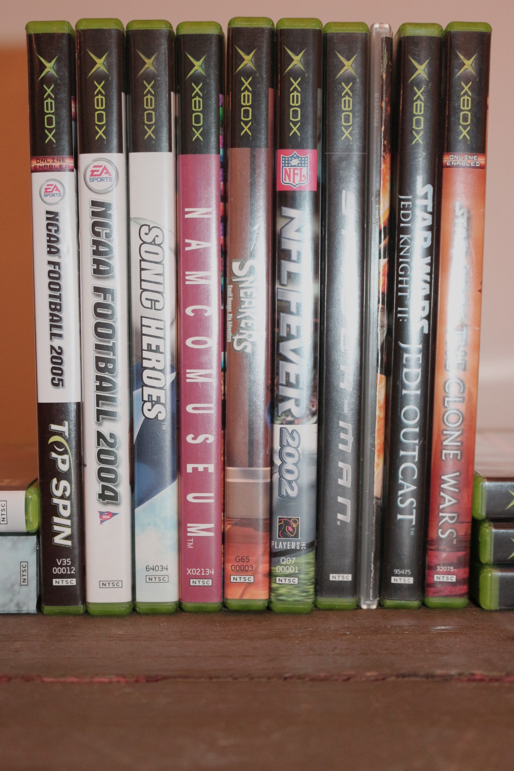 Collection of Fifteen XBOX Video Games
