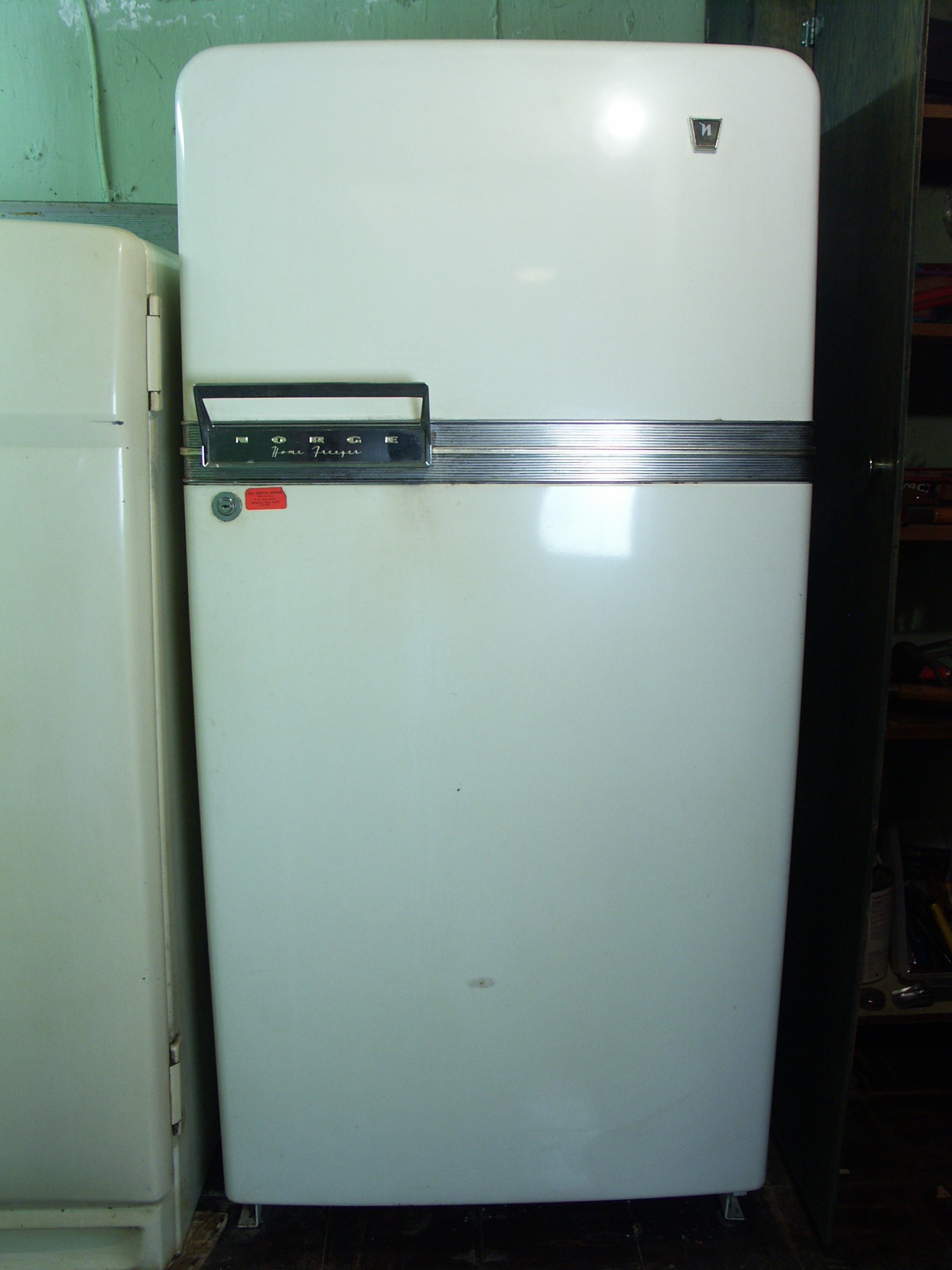 Vintage Norge Home Freezer