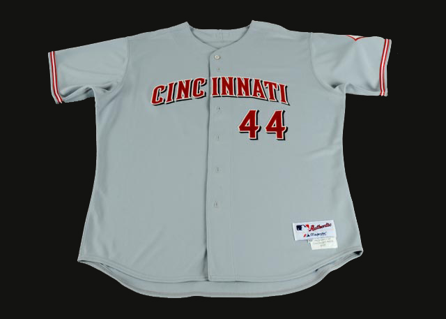 Adam Dunn Cincinnati Reds Signed Game Used Jersey