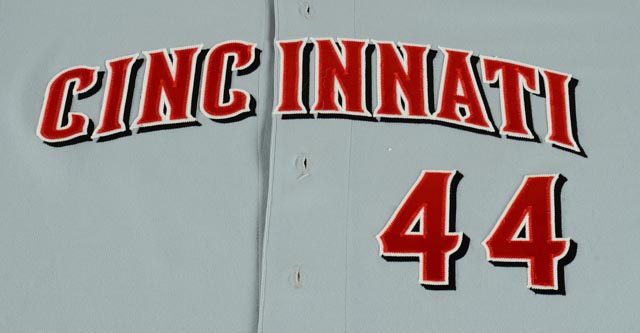 Adam Dunn Cincinnati Reds Signed Game Used Jersey