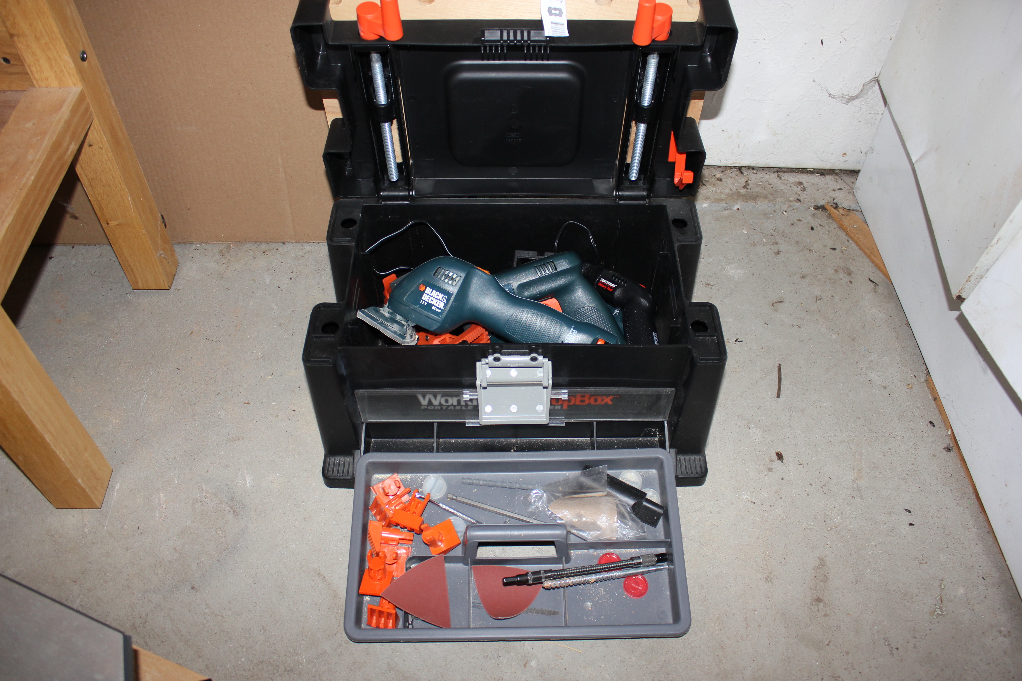 Black and Decker Workmate ShopBox with Tools