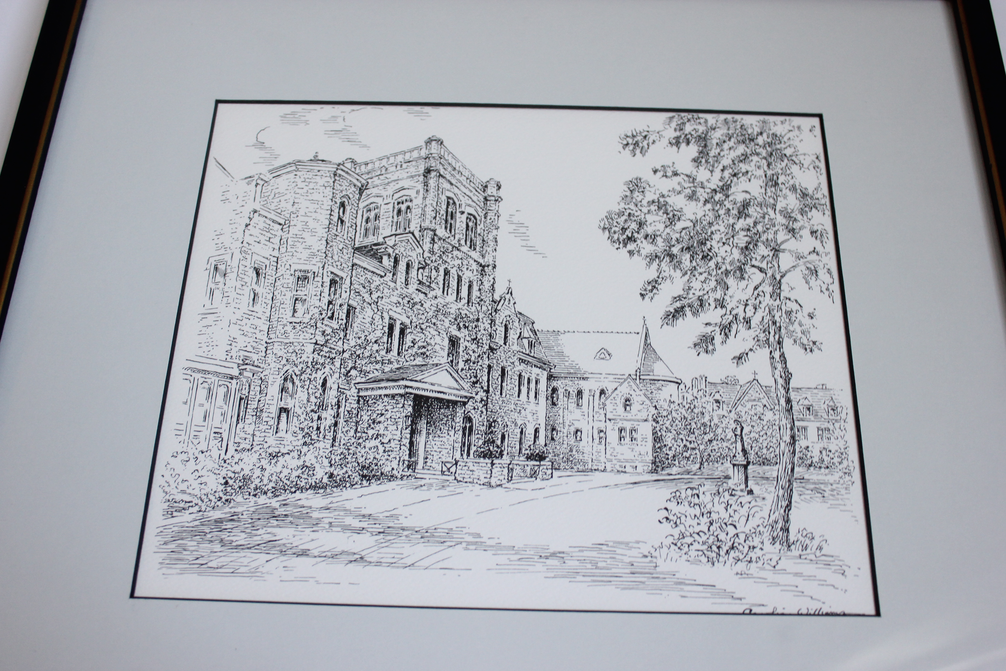 Set of Six Caroline Williams Framed Cincinnati Prints