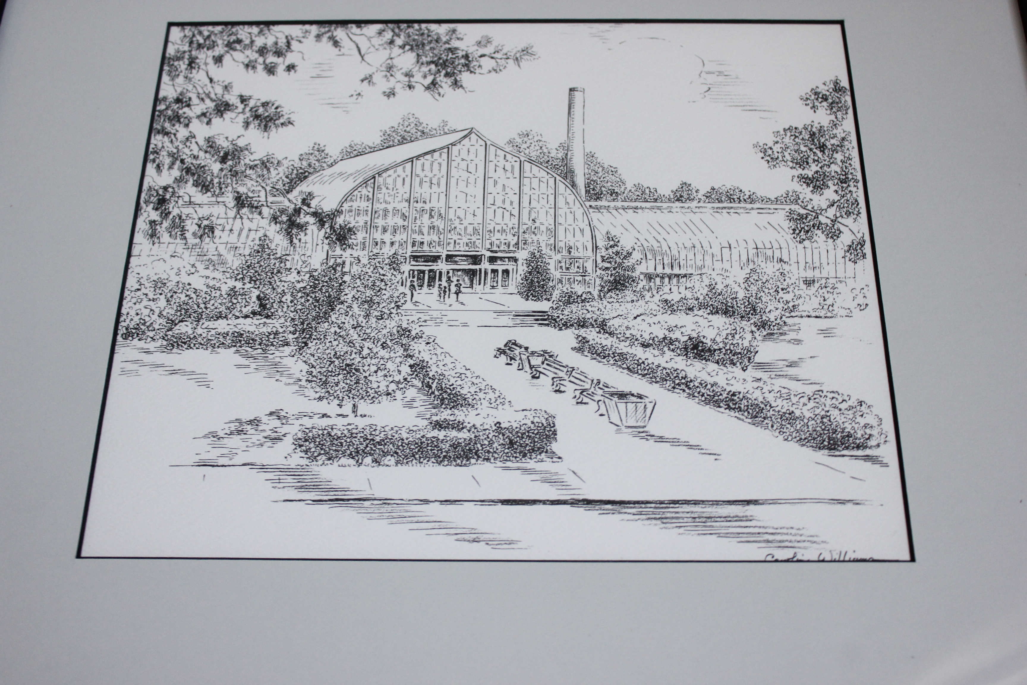 Set of Six Caroline Williams Framed Cincinnati Prints