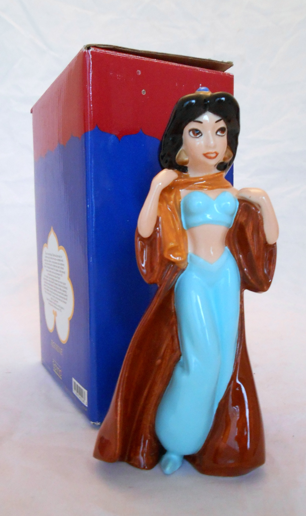 Three Disney's Aladdin Porcelain Collectibles