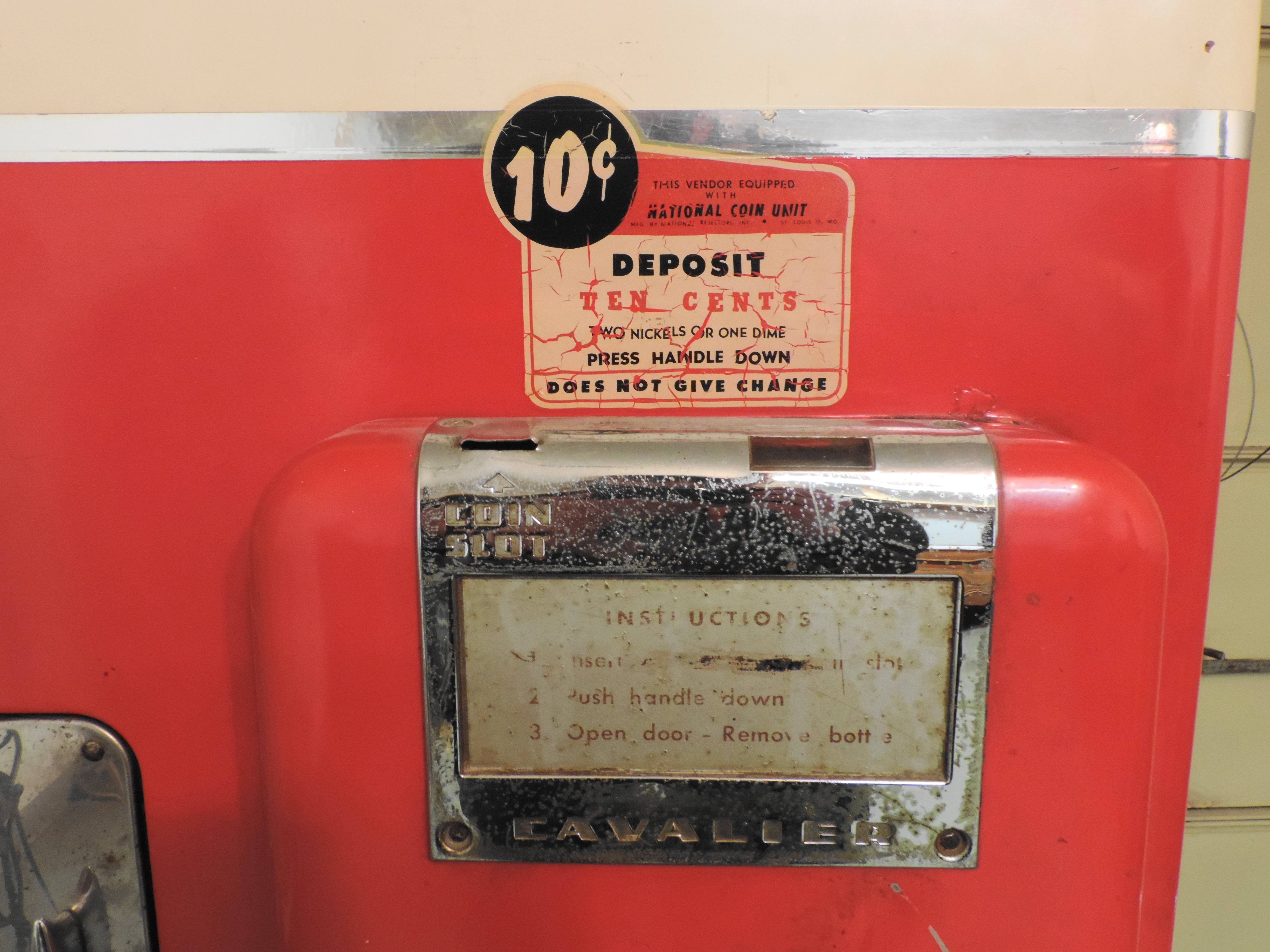 Mid-Century Coca-Cola Cavalier 51 Series Vending Machine
