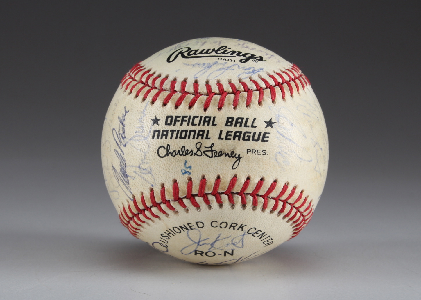 1985 Cincinnati Reds Signed Team Baseball