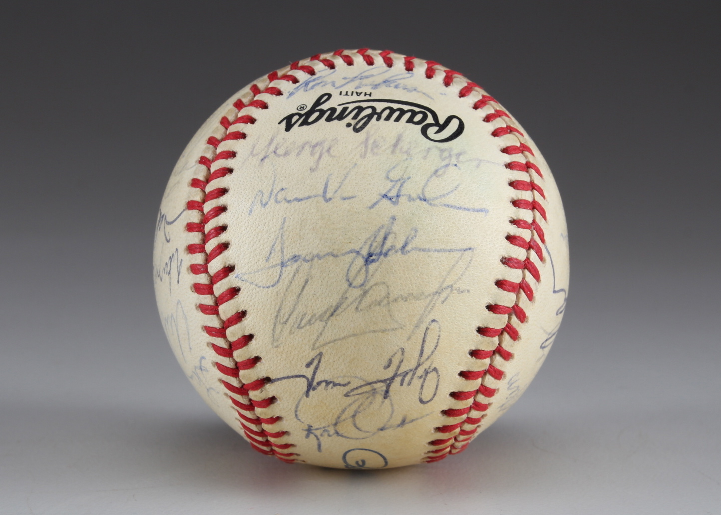 1985 Cincinnati Reds Signed Team Baseball