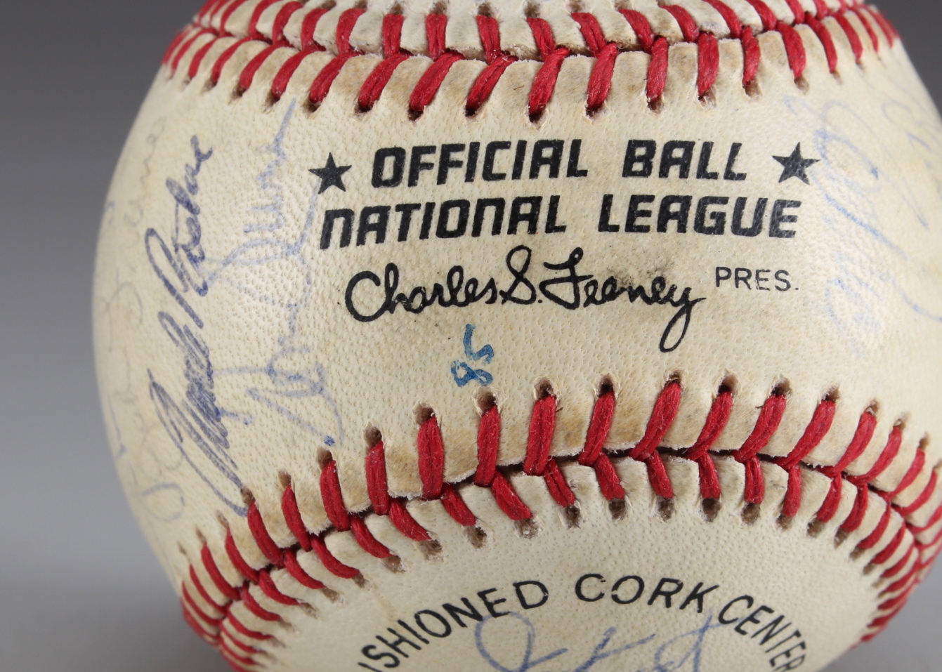 1985 Cincinnati Reds Signed Team Baseball