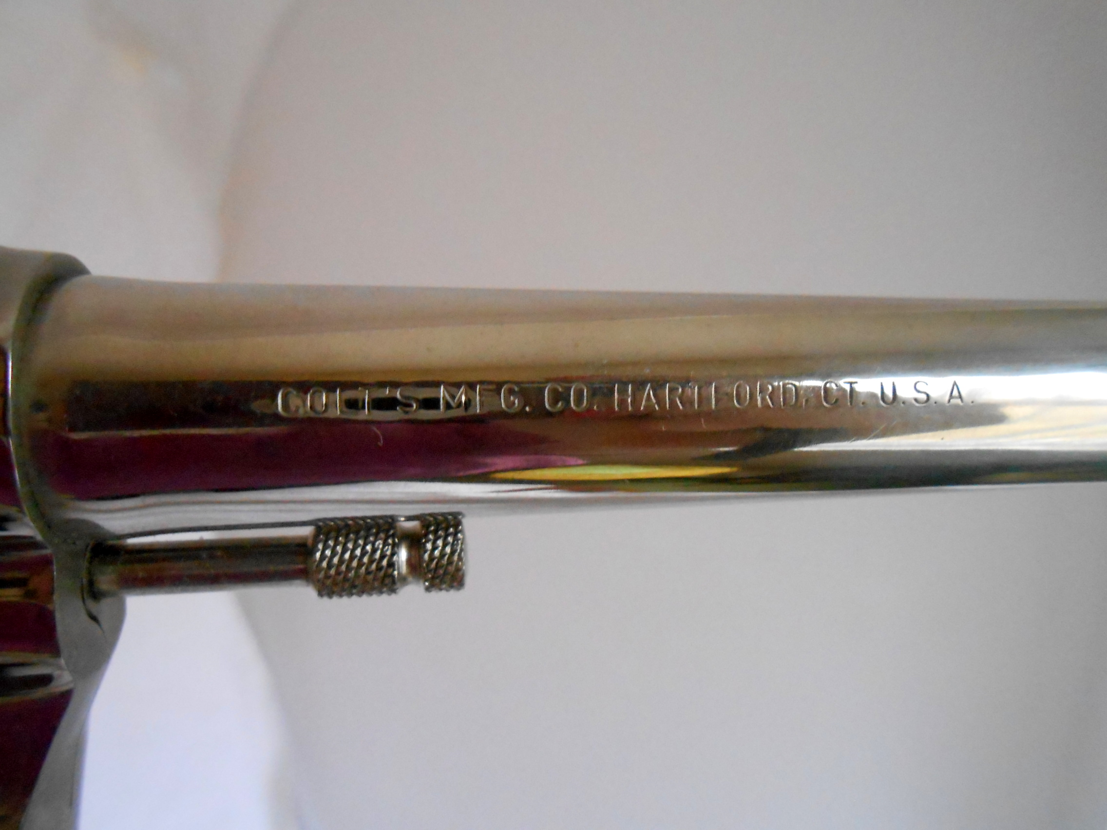 Colt Official Police .38 Special Revolver and Holster